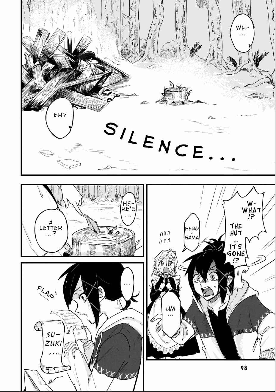 Page 4 Chapter 9 Zangyaku Sugiru Isekai demo Suzuki wa Kawaii
