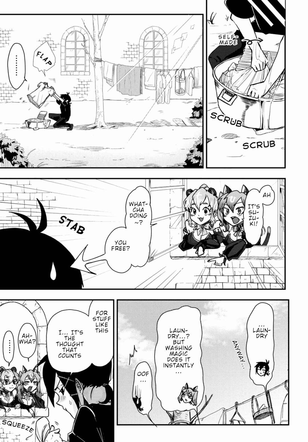 Page 21 Chapter 4 Zangyaku Sugiru Isekai demo Suzuki wa Kawaii