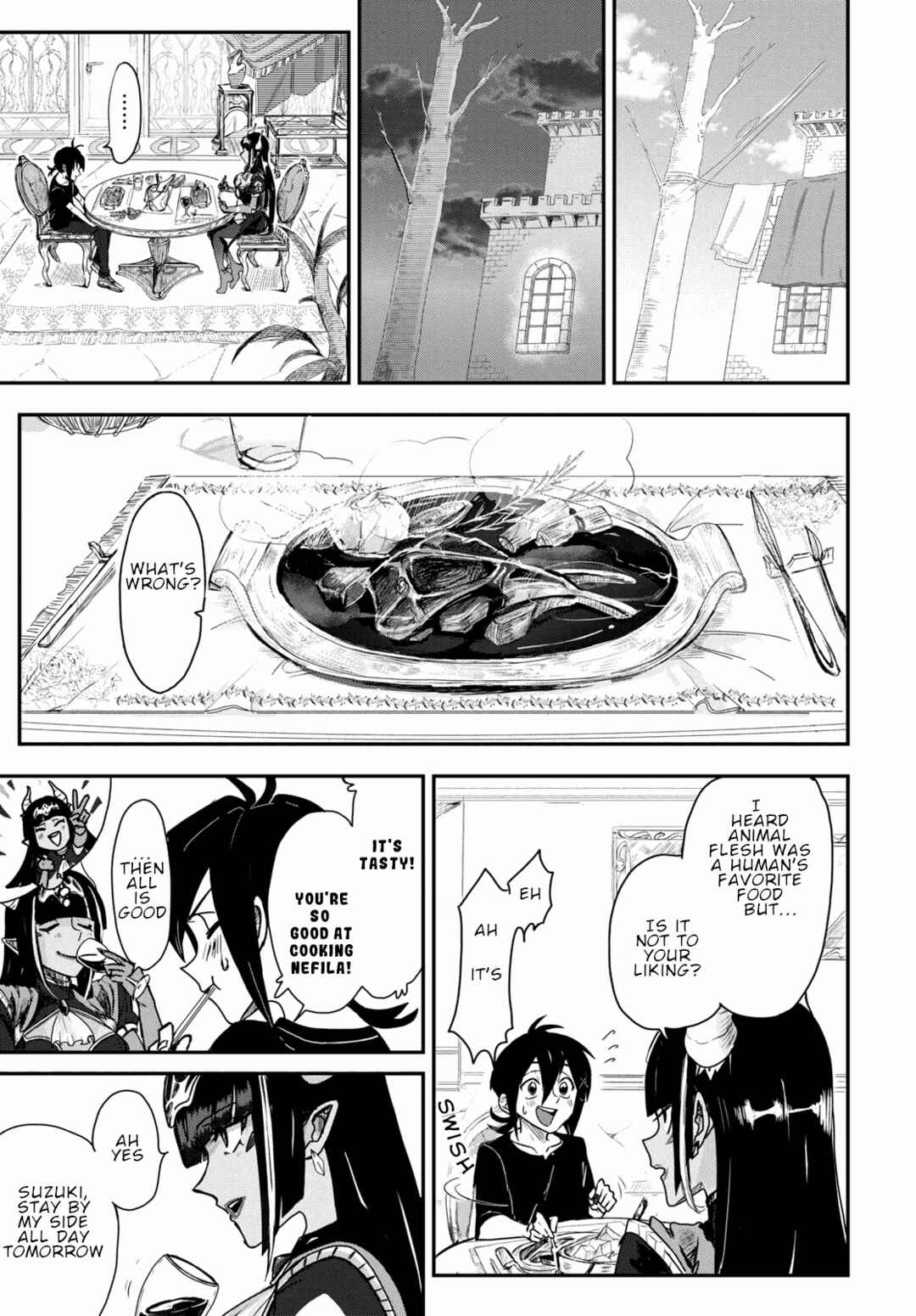 Page 27 Chapter 4 Zangyaku Sugiru Isekai demo Suzuki wa Kawaii