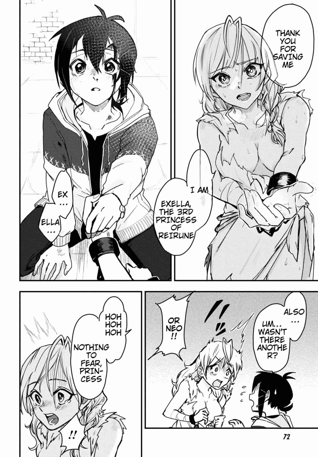 Page 12 Chapter 3 Zangyaku Sugiru Isekai demo Suzuki wa Kawaii