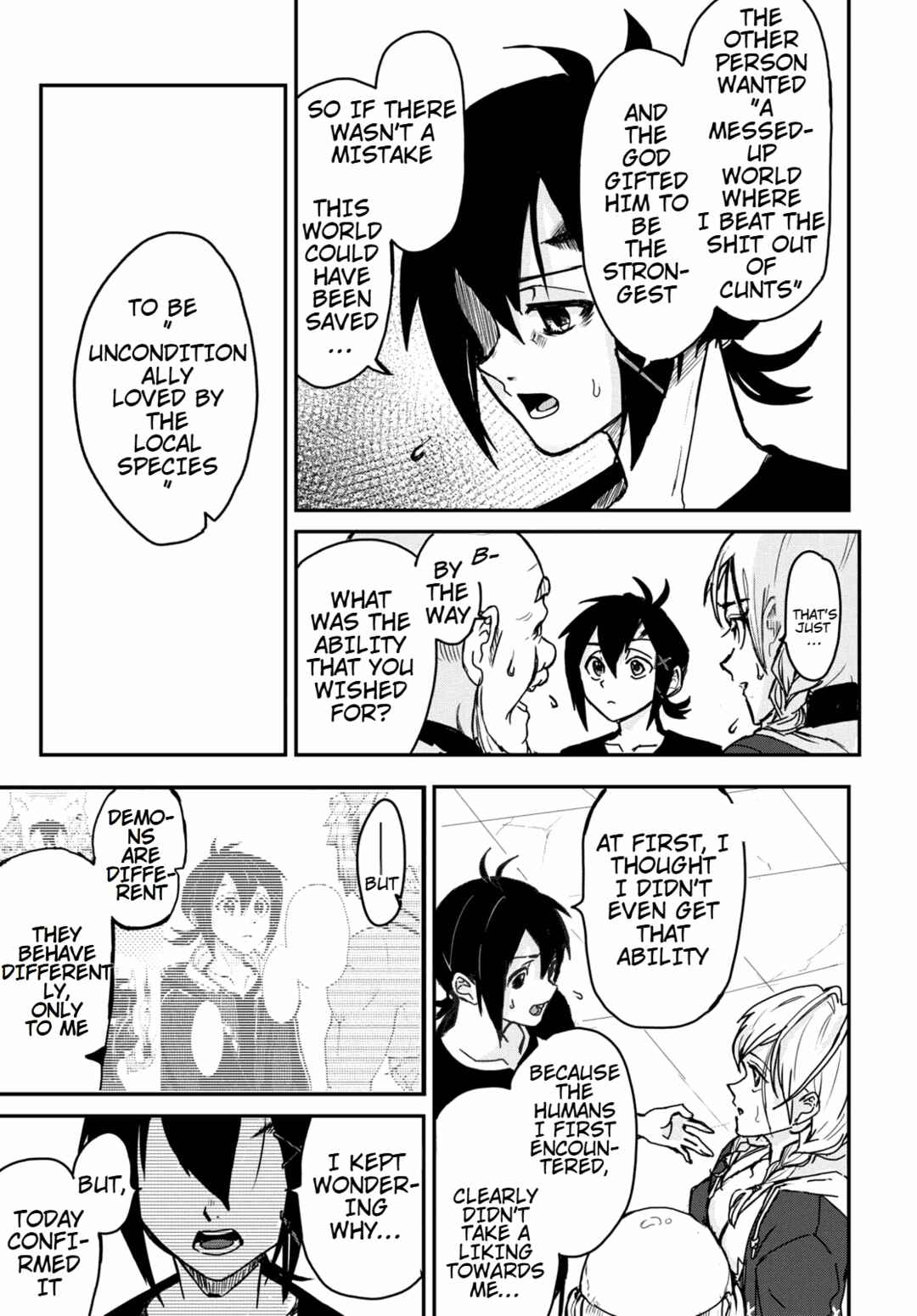 Page 15 Chapter 3 Zangyaku Sugiru Isekai demo Suzuki wa Kawaii