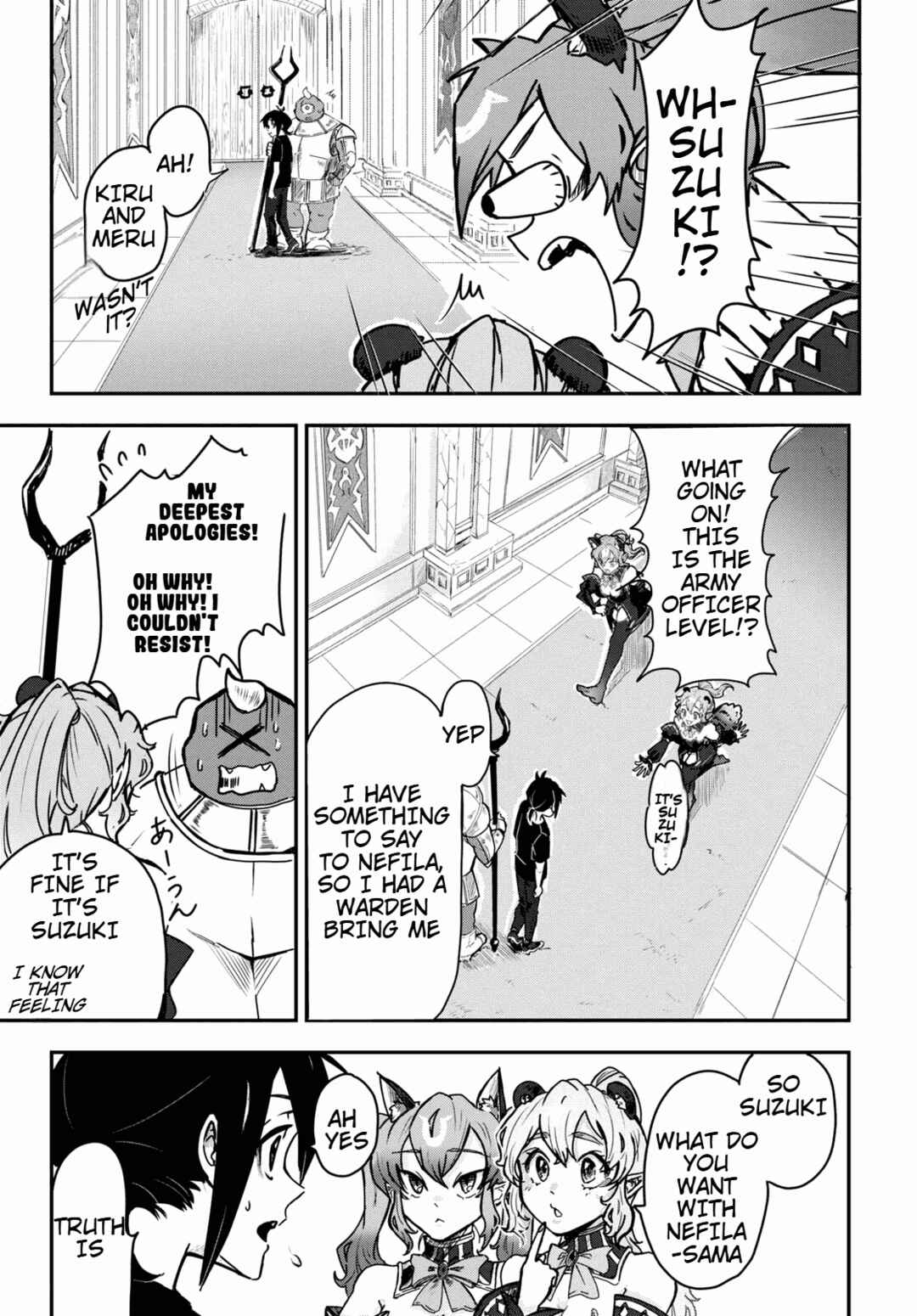 Page 25 Chapter 3 Zangyaku Sugiru Isekai demo Suzuki wa Kawaii