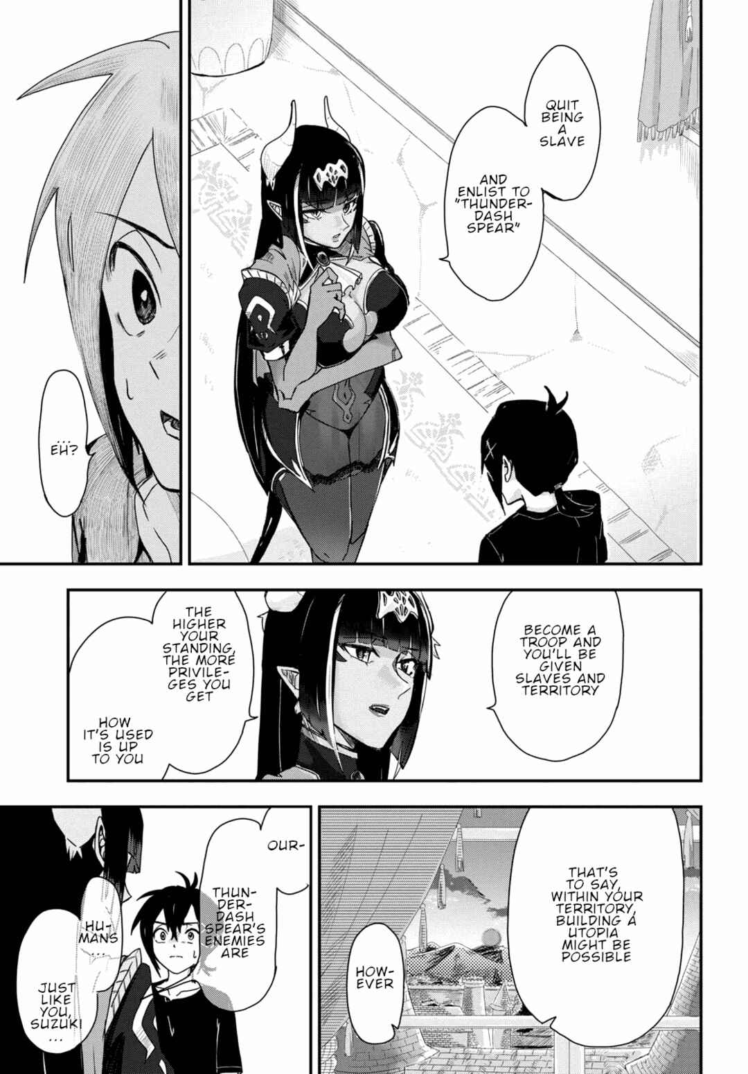 Page 34 Chapter 5 Zangyaku Sugiru Isekai demo Suzuki wa Kawaii