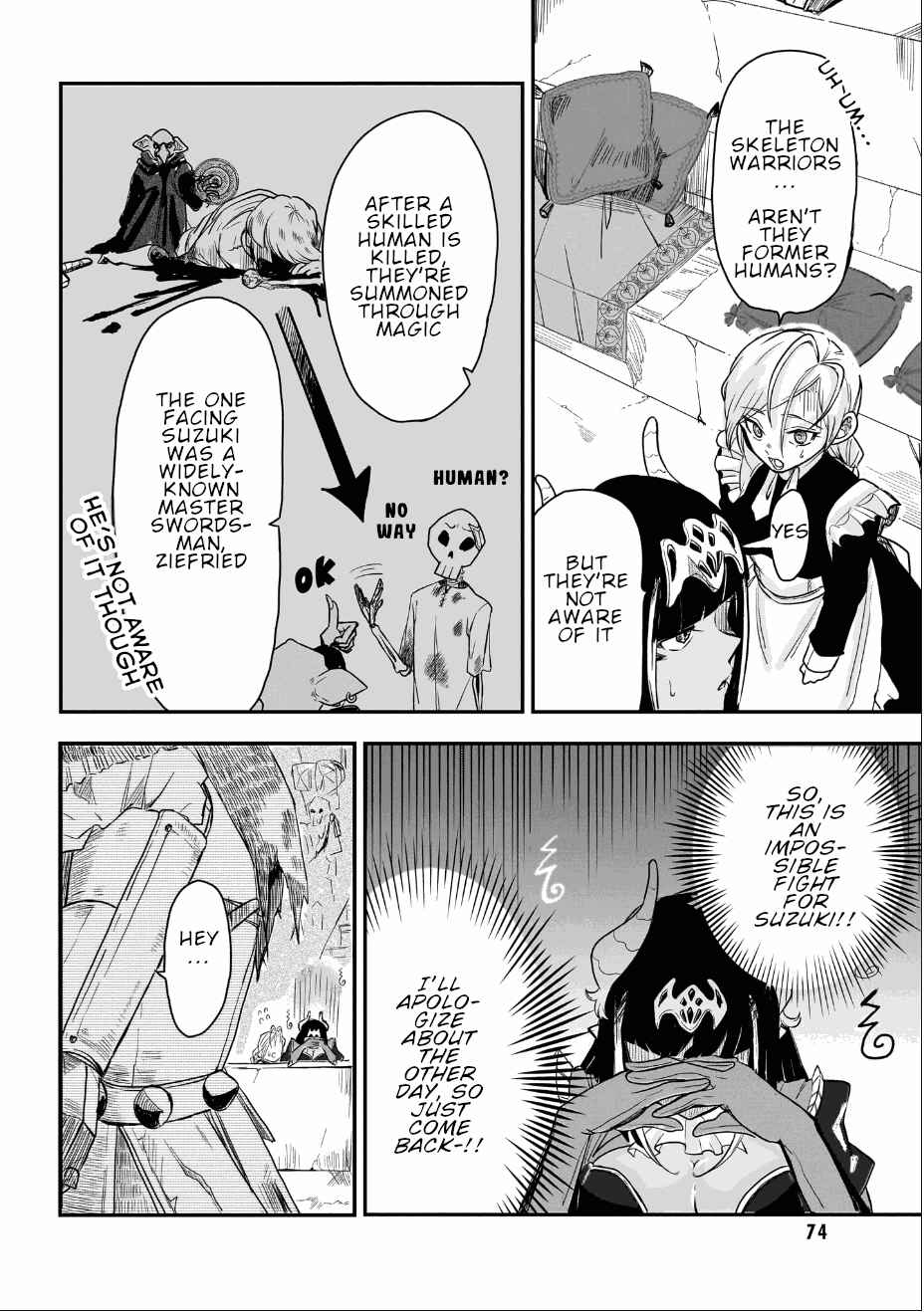 Page 8 Chapter 8 Zangyaku Sugiru Isekai demo Suzuki wa Kawaii