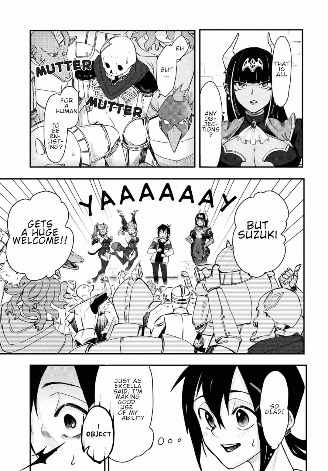 Page 4 Chapter 6 Zangyaku Sugiru Isekai demo Suzuki wa Kawaii
