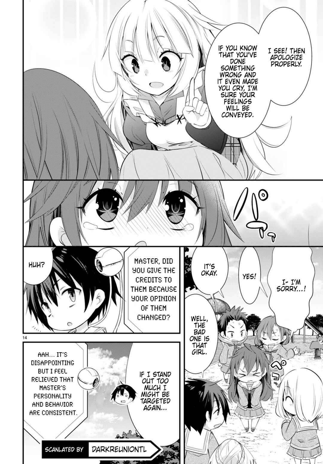 Page 16 Chapter 14 Otome Game Youchien wa Mobu ni Kibishii Youchiendesu