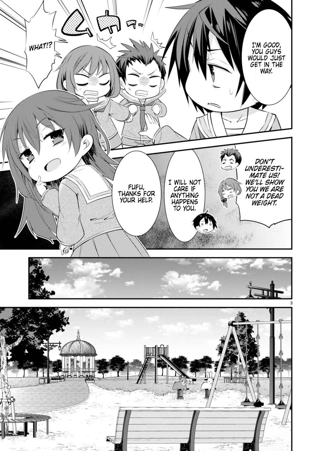 Page 5 Chapter 14 Otome Game Youchien wa Mobu ni Kibishii Youchiendesu