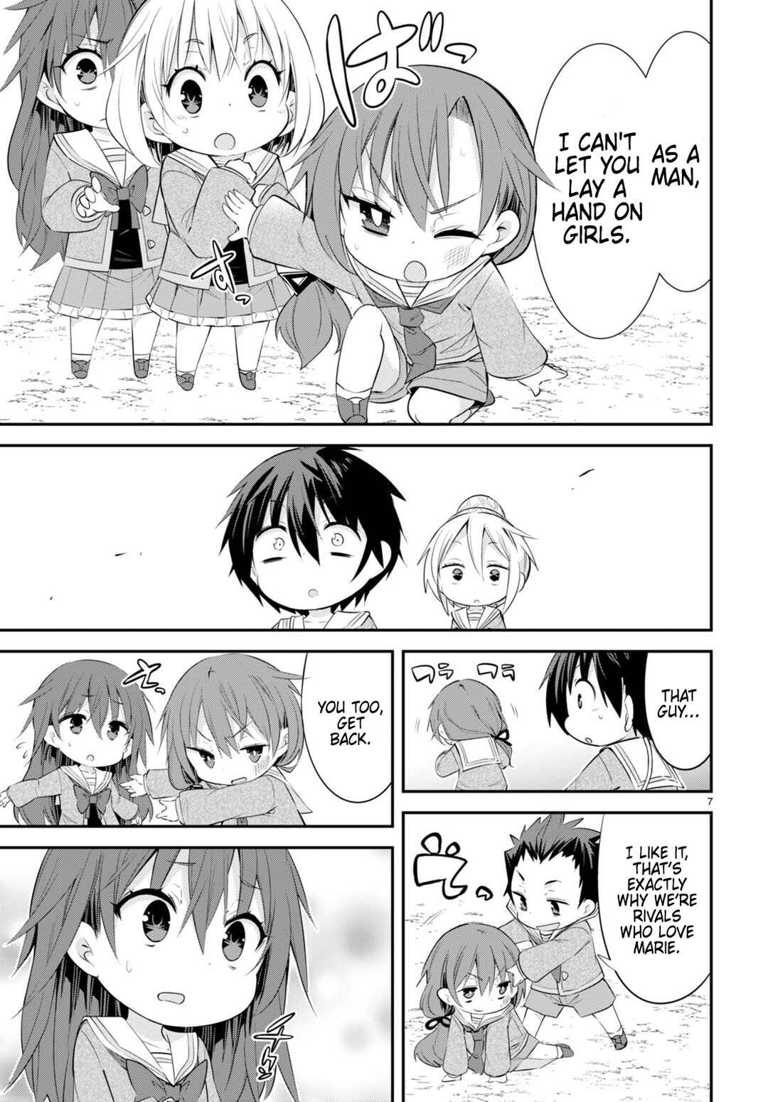 Page 9 Chapter 14 Otome Game Youchien wa Mobu ni Kibishii Youchiendesu