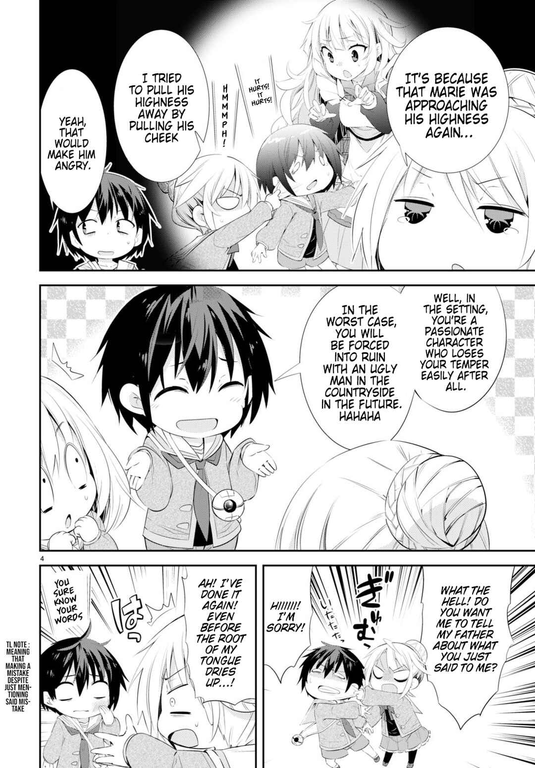 Page 4 Chapter 3 Otome Game Youchien wa Mobu ni Kibishii Youchiendesu