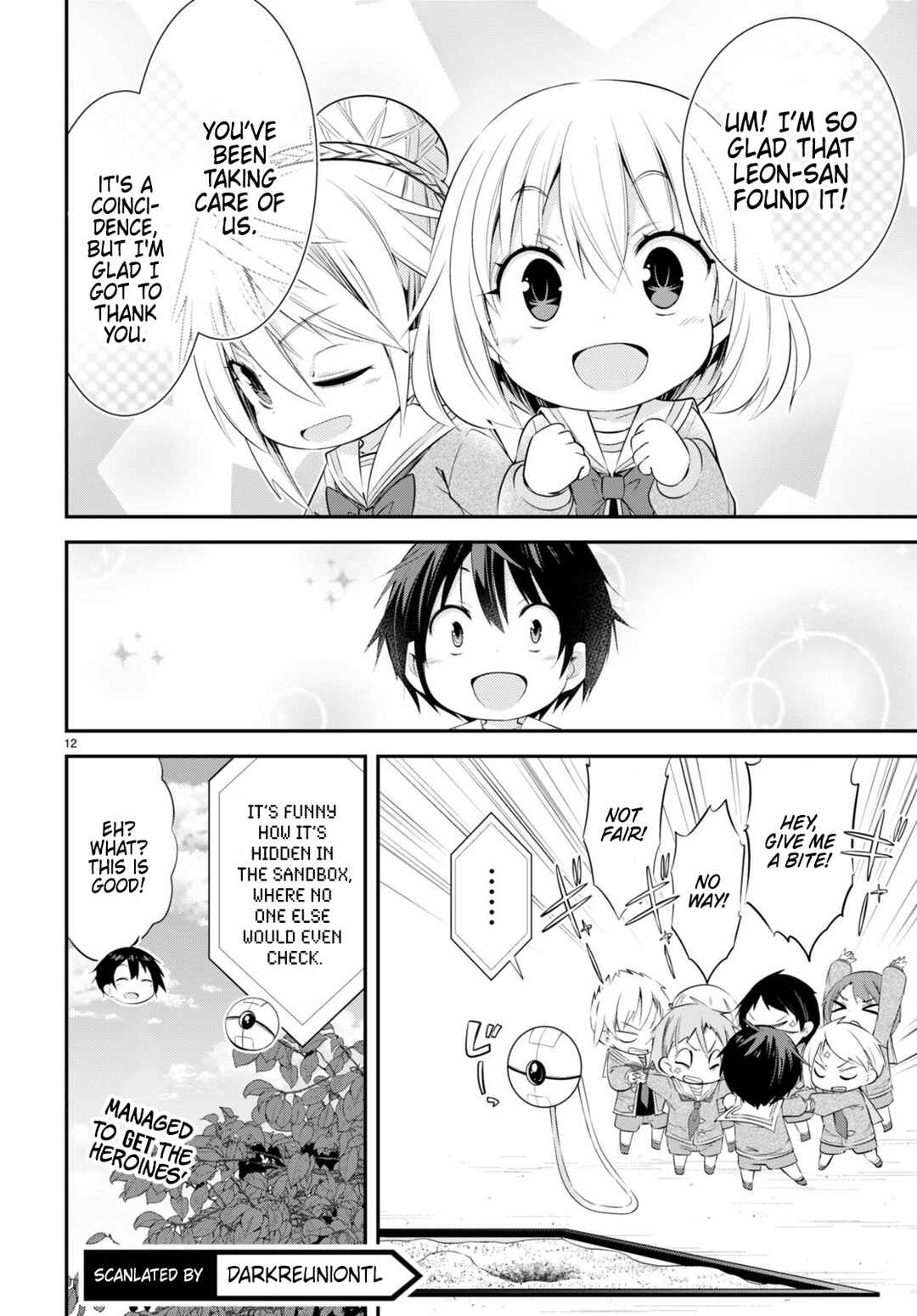 Page 12 Chapter 13 Otome Game Youchien wa Mobu ni Kibishii Youchiendesu