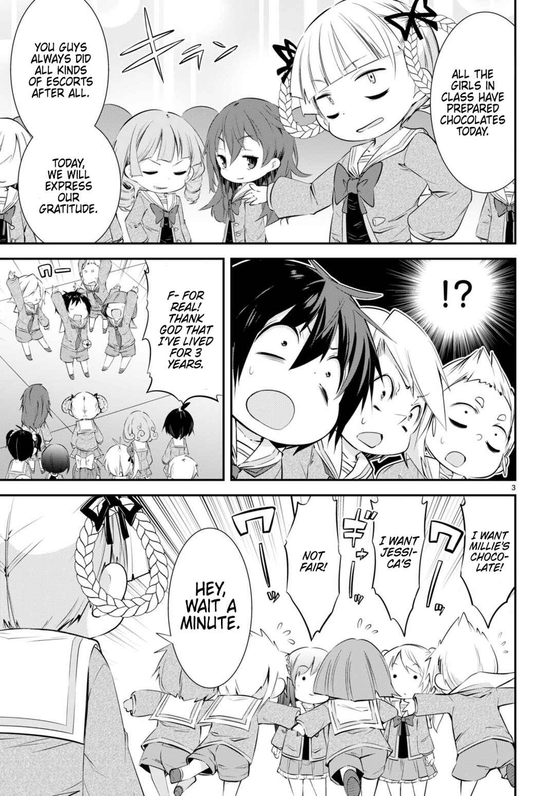 Page 3 Chapter 13 Otome Game Youchien wa Mobu ni Kibishii Youchiendesu