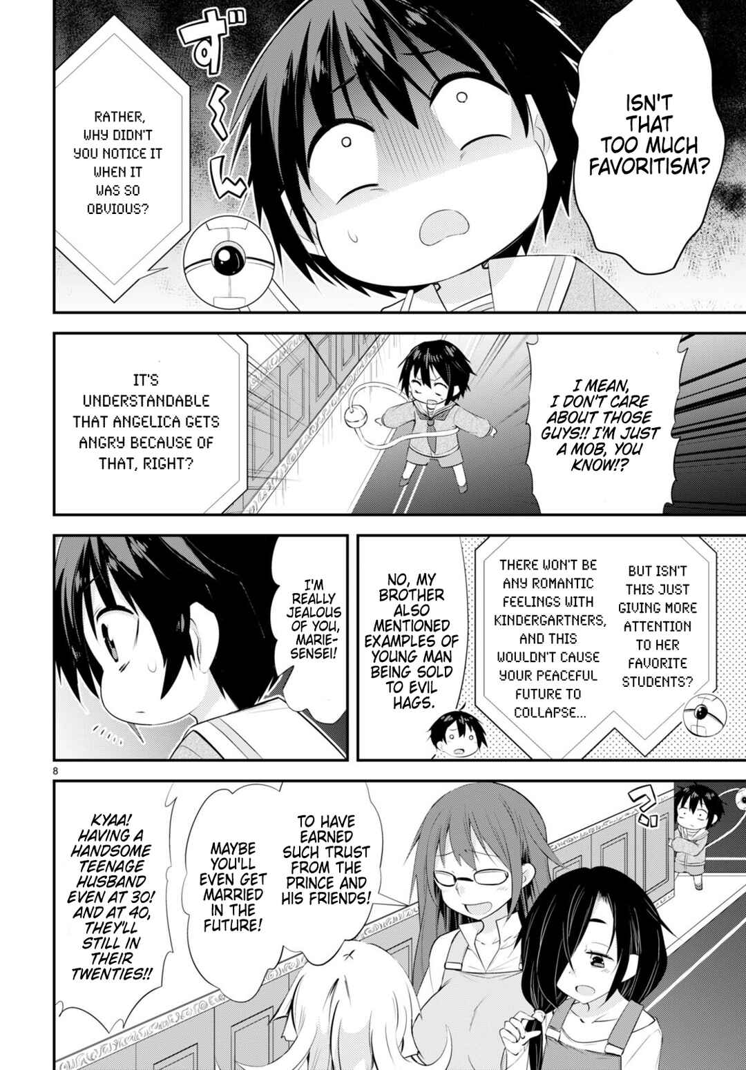 Page 8 Chapter 5 Otome Game Youchien wa Mobu ni Kibishii Youchiendesu