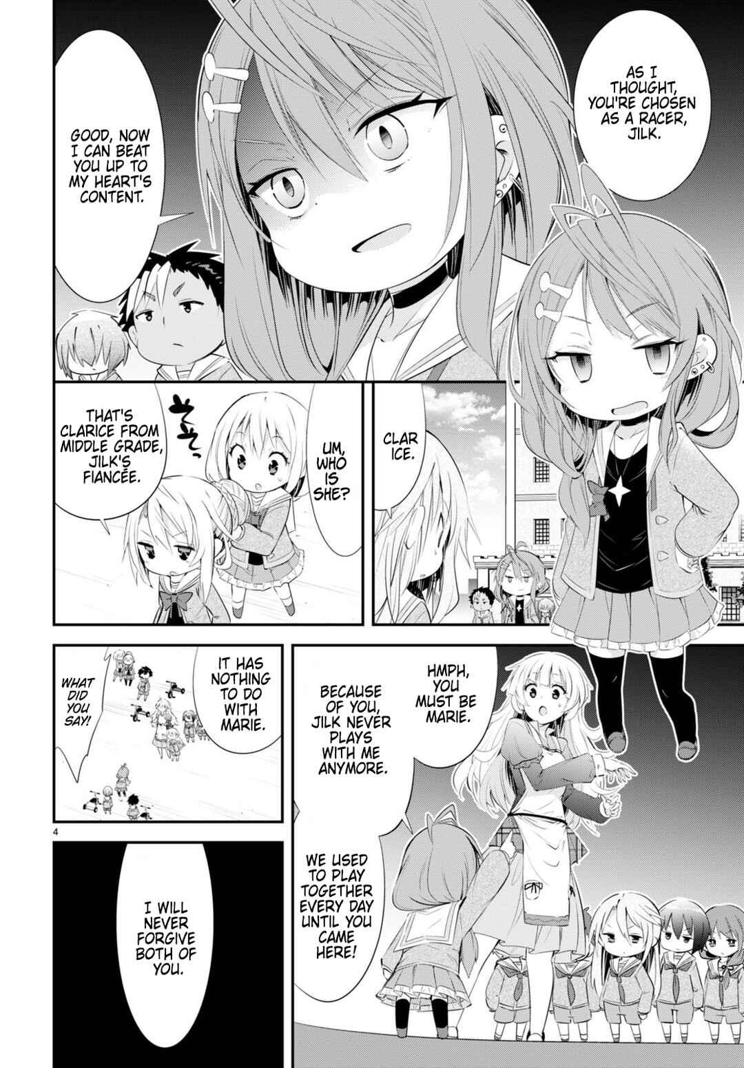 Page 4 Chapter 9 Otome Game Youchien wa Mobu ni Kibishii Youchiendesu