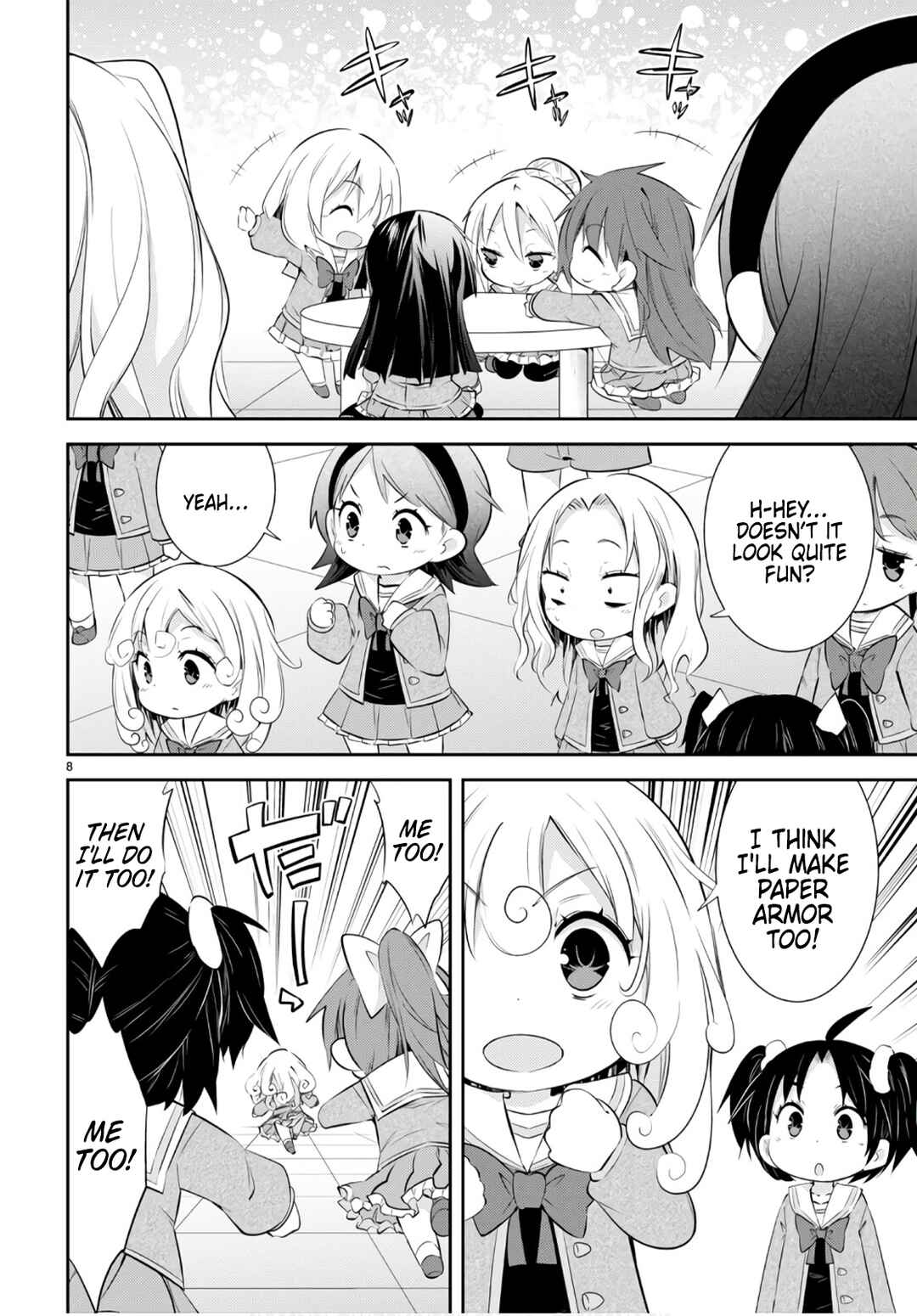 Page 8 Chapter 24 Otome Game Youchien wa Mobu ni Kibishii Youchiendesu
