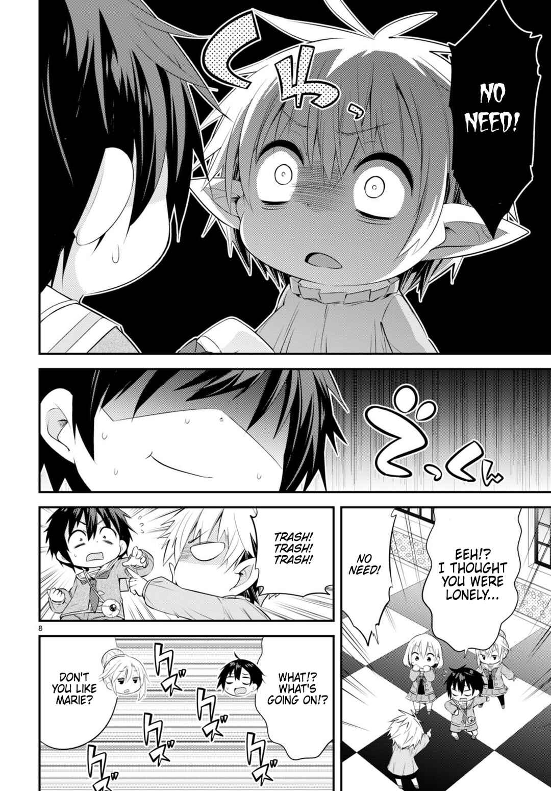 Page 8 Chapter 15 Otome Game Youchien wa Mobu ni Kibishii Youchiendesu