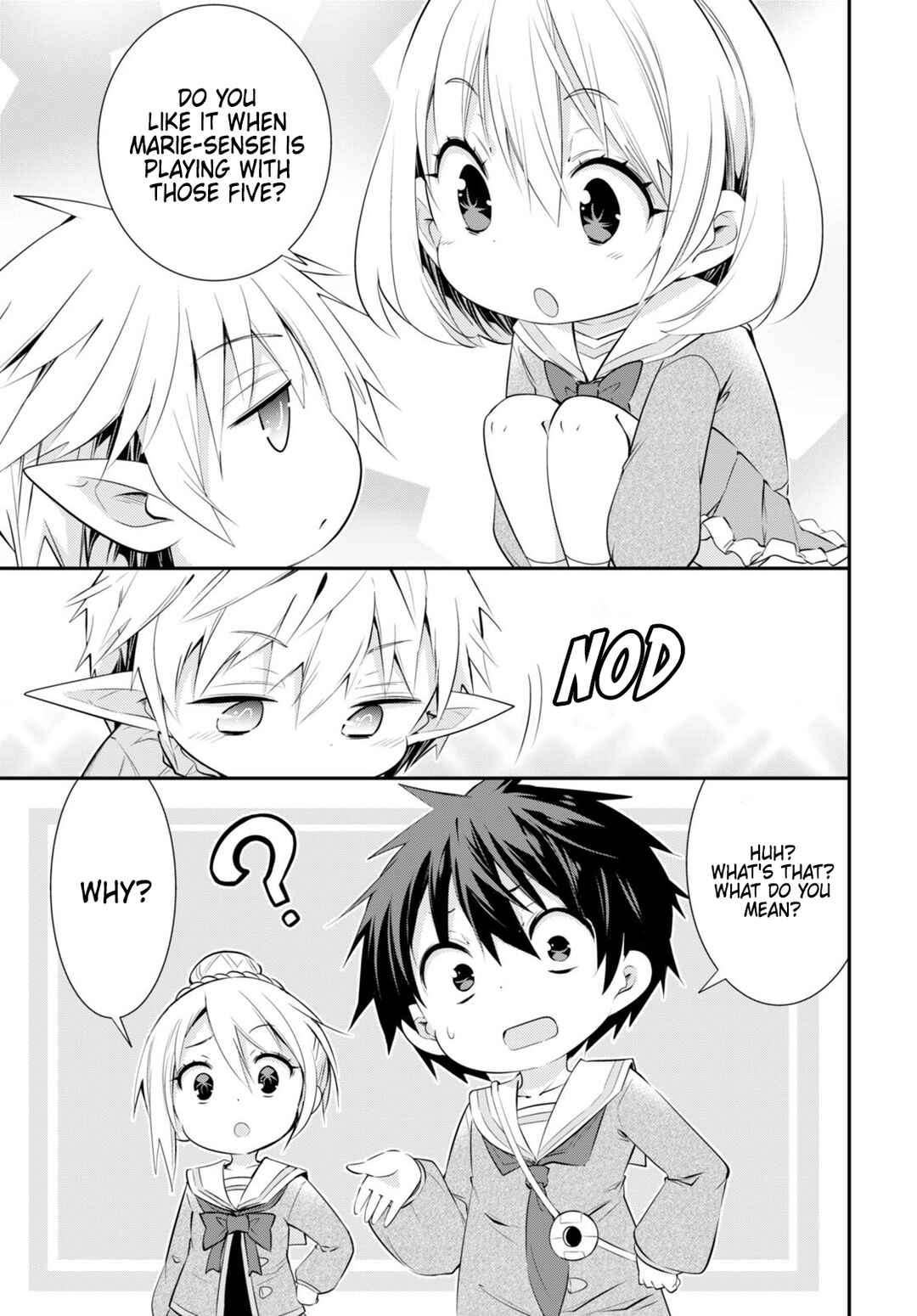 Page 9 Chapter 15 Otome Game Youchien wa Mobu ni Kibishii Youchiendesu