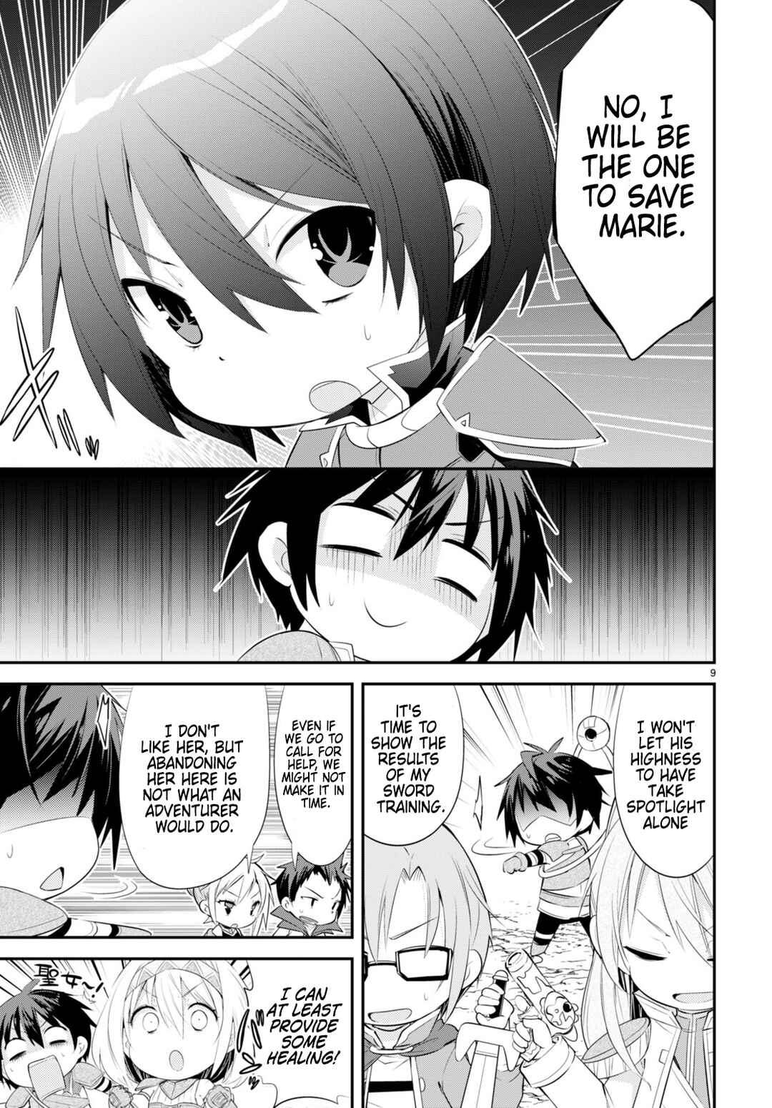 Page 9 Chapter 6 Otome Game Youchien wa Mobu ni Kibishii Youchiendesu