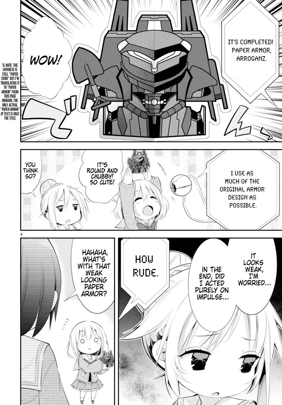 Page 4 Chapter 4 Otome Game Youchien wa Mobu ni Kibishii Youchiendesu