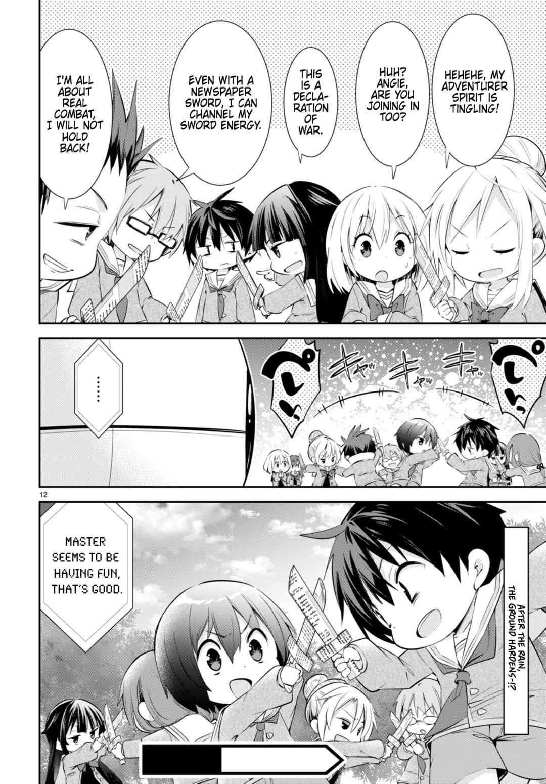Page 12 Chapter 19 Otome Game Youchien wa Mobu ni Kibishii Youchiendesu