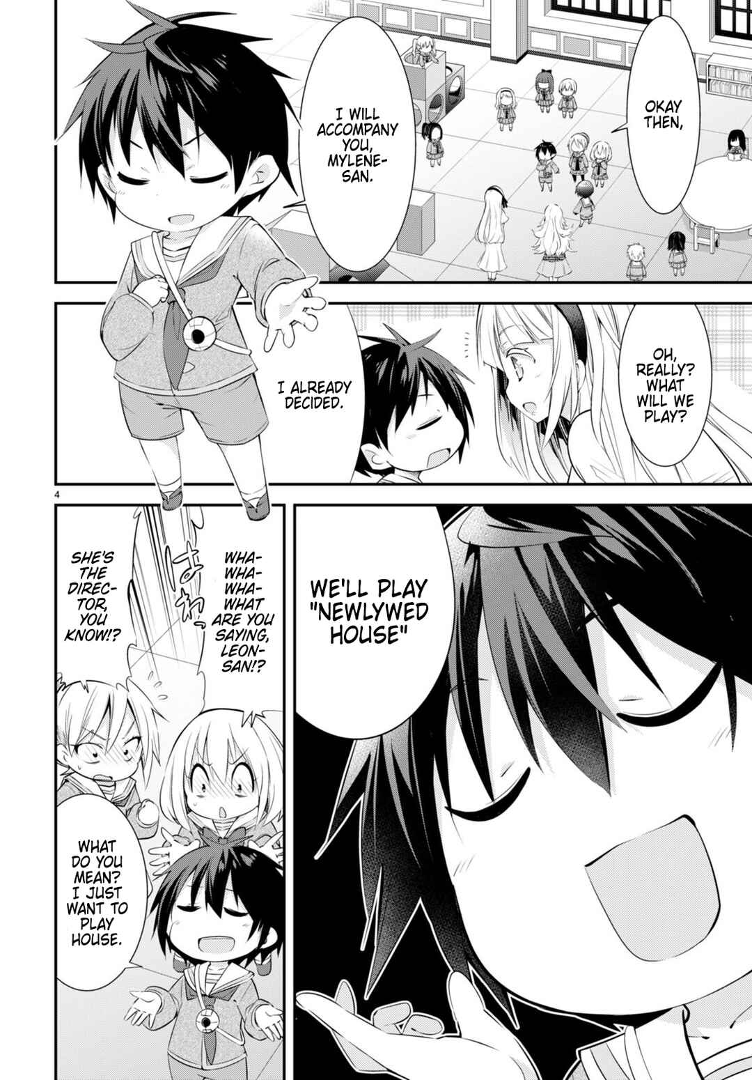 Page 4 Chapter 11 Otome Game Youchien wa Mobu ni Kibishii Youchiendesu