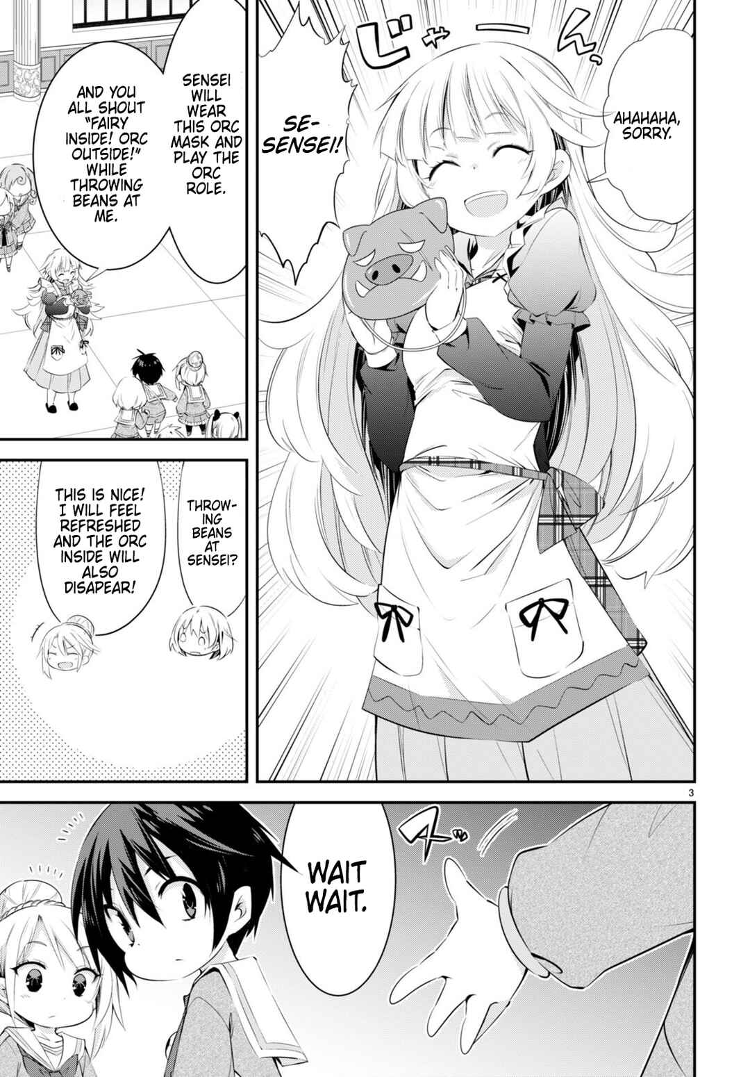 Page 3 Chapter 12 Otome Game Youchien wa Mobu ni Kibishii Youchiendesu