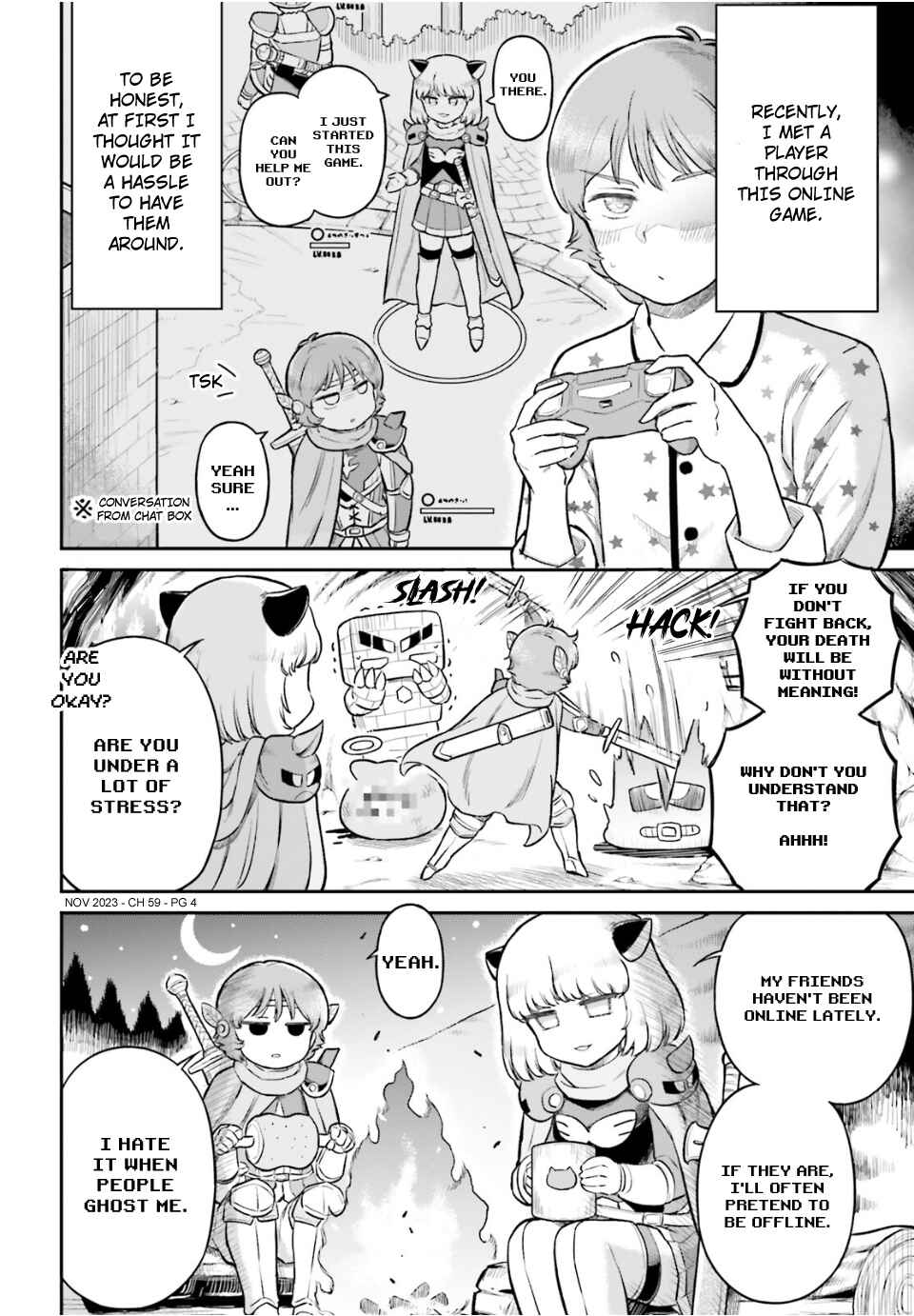 Page 4 Chapter 59 Arasa OL Haman-sama