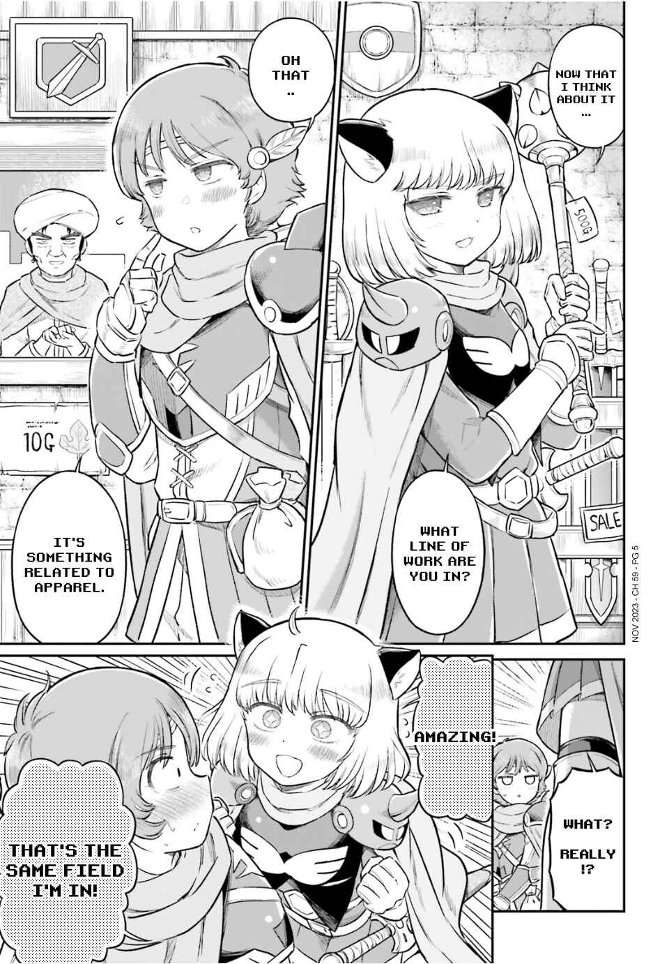 Page 5 Chapter 59 Arasa OL Haman-sama