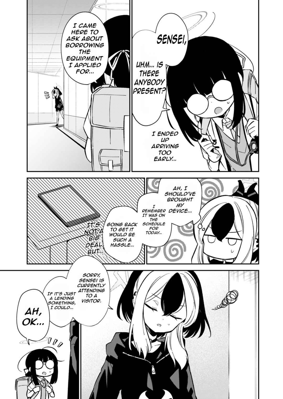 Page 15 Chapter 14 Blue Archive - Problem Solver 68 Business Diary