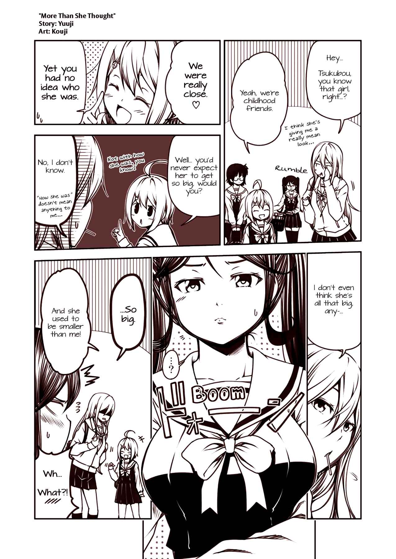 Page 1 Chapter 13 Tsukushi Mates