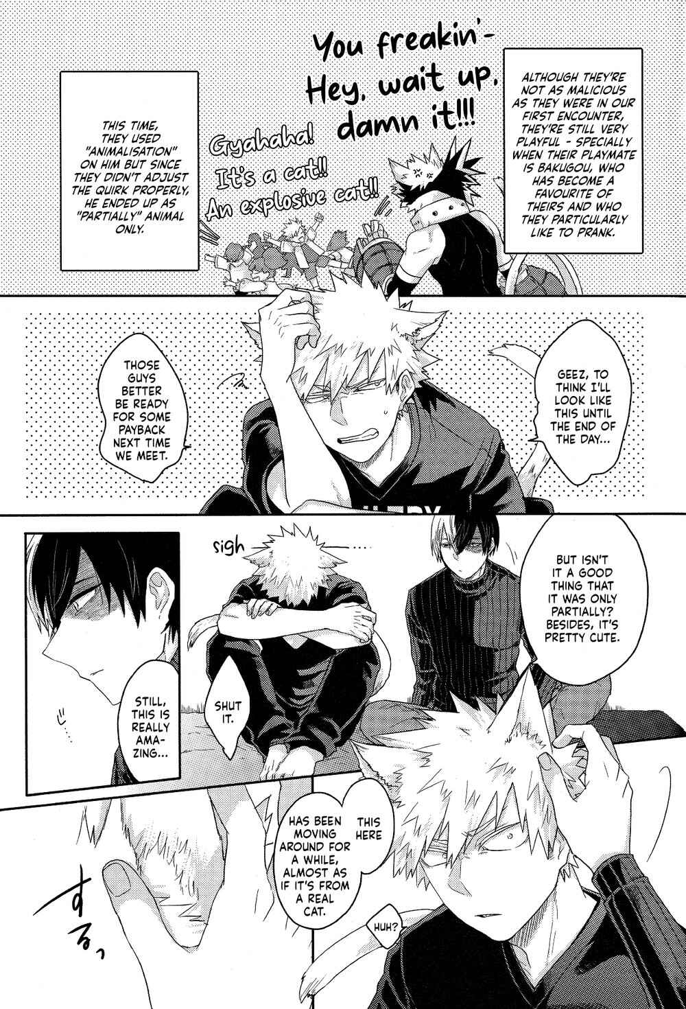 Page 5 Chapter 5 My Hero Academia - Neko Biyori (Doujinshi)