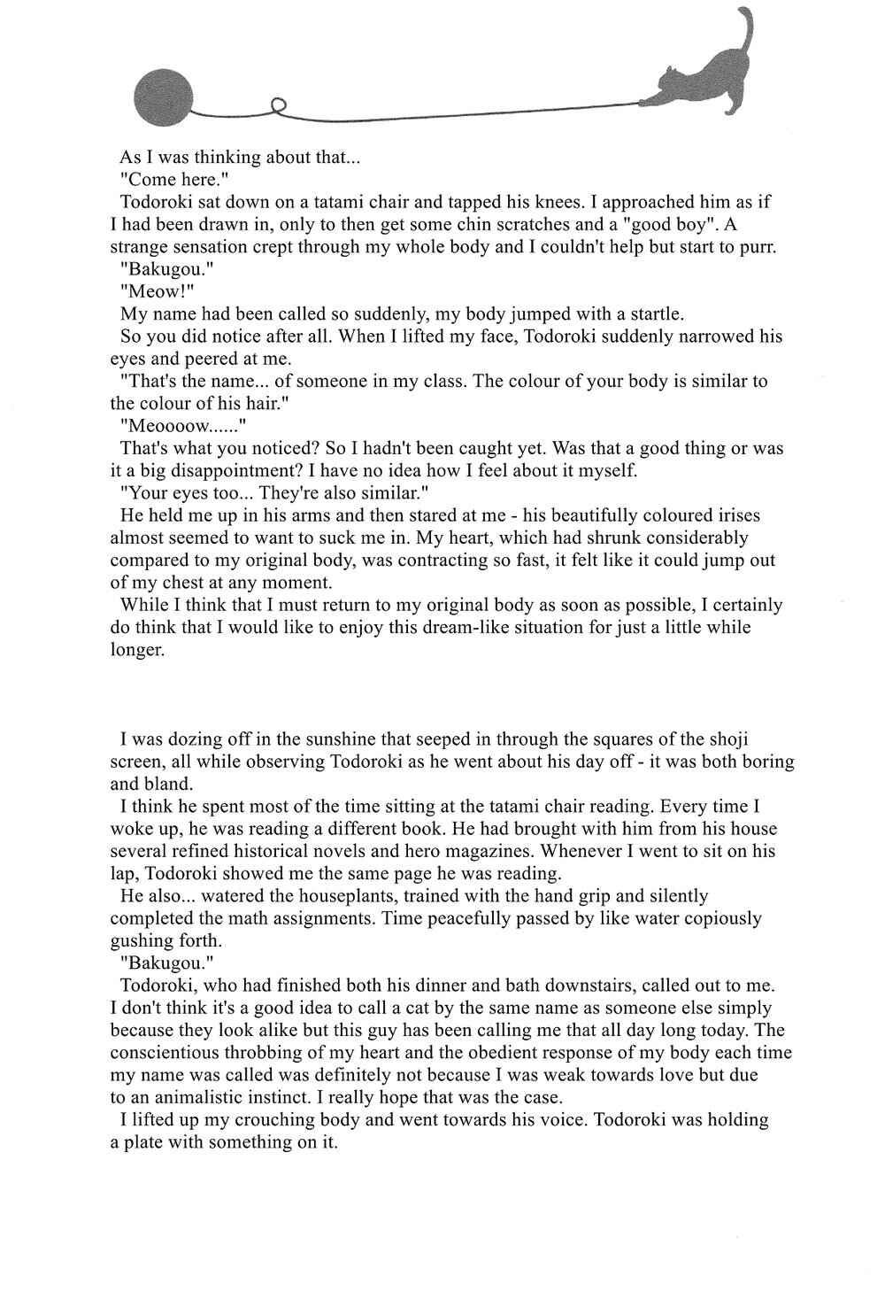 Page 14 Chapter 3 My Hero Academia - Neko Biyori (Doujinshi)