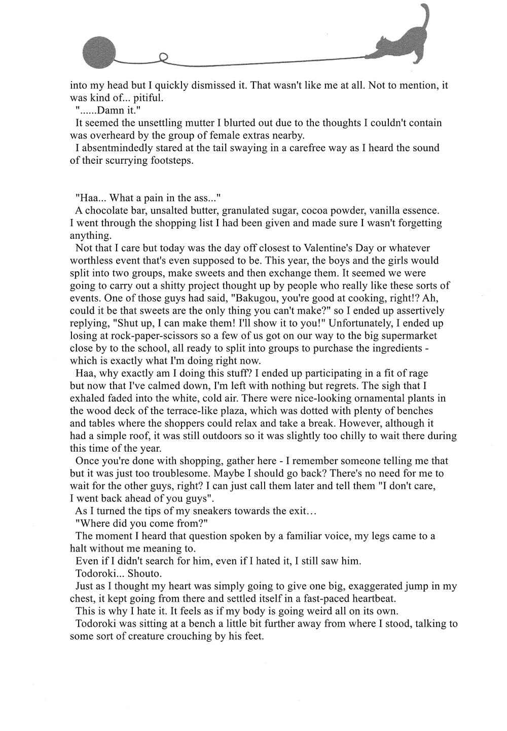 Page 6 Chapter 3 My Hero Academia - Neko Biyori (Doujinshi)