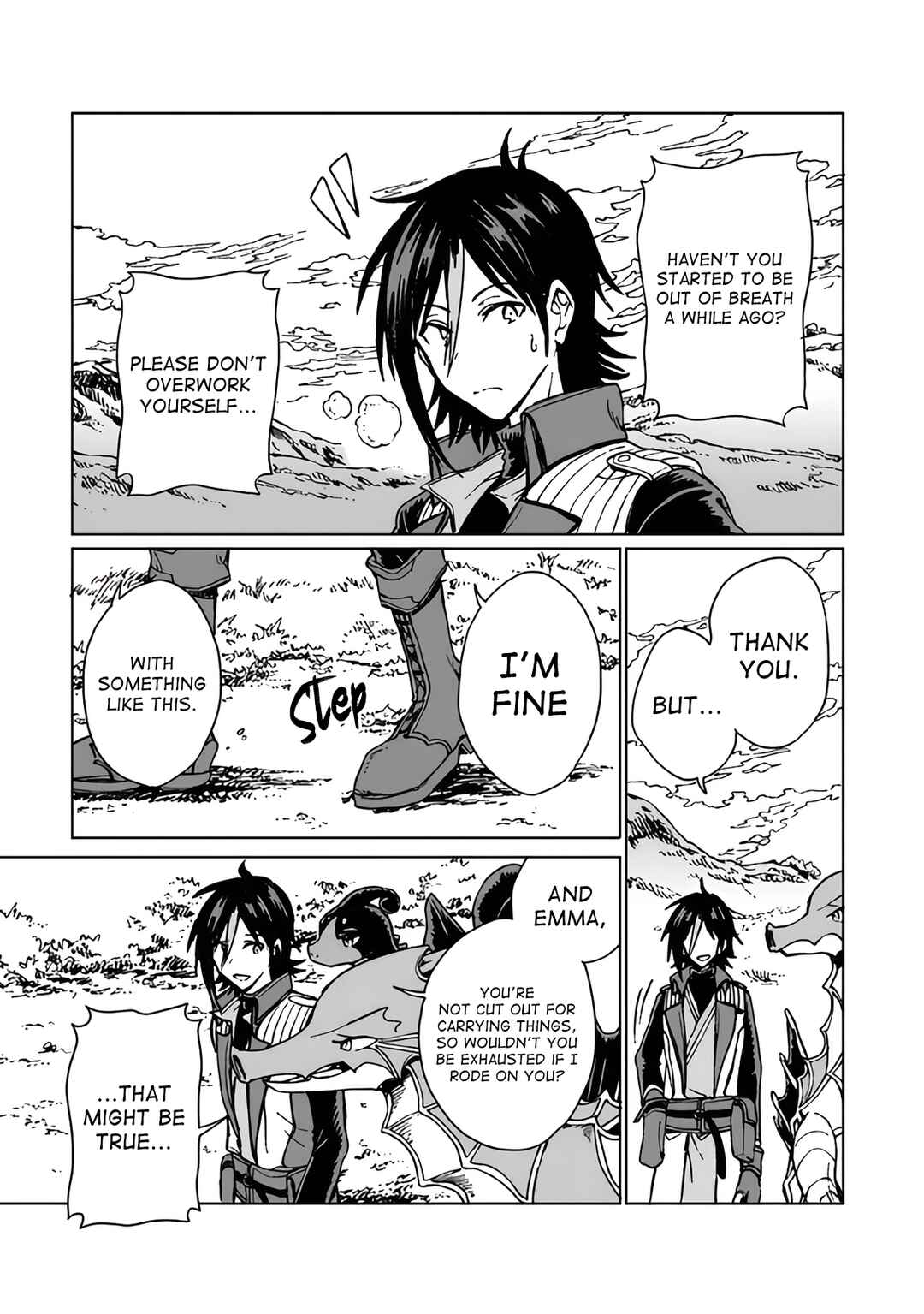 Page 4 Chapter 20 S-kyuu Guild wo Tsuihousareta kedo, Jitsu wa Ore dake Dragon no Kotoba ga Wakaru no de, Kidzuita Toki ni wa Ryuu Kishi no Chouten wo Kiwametemashita.