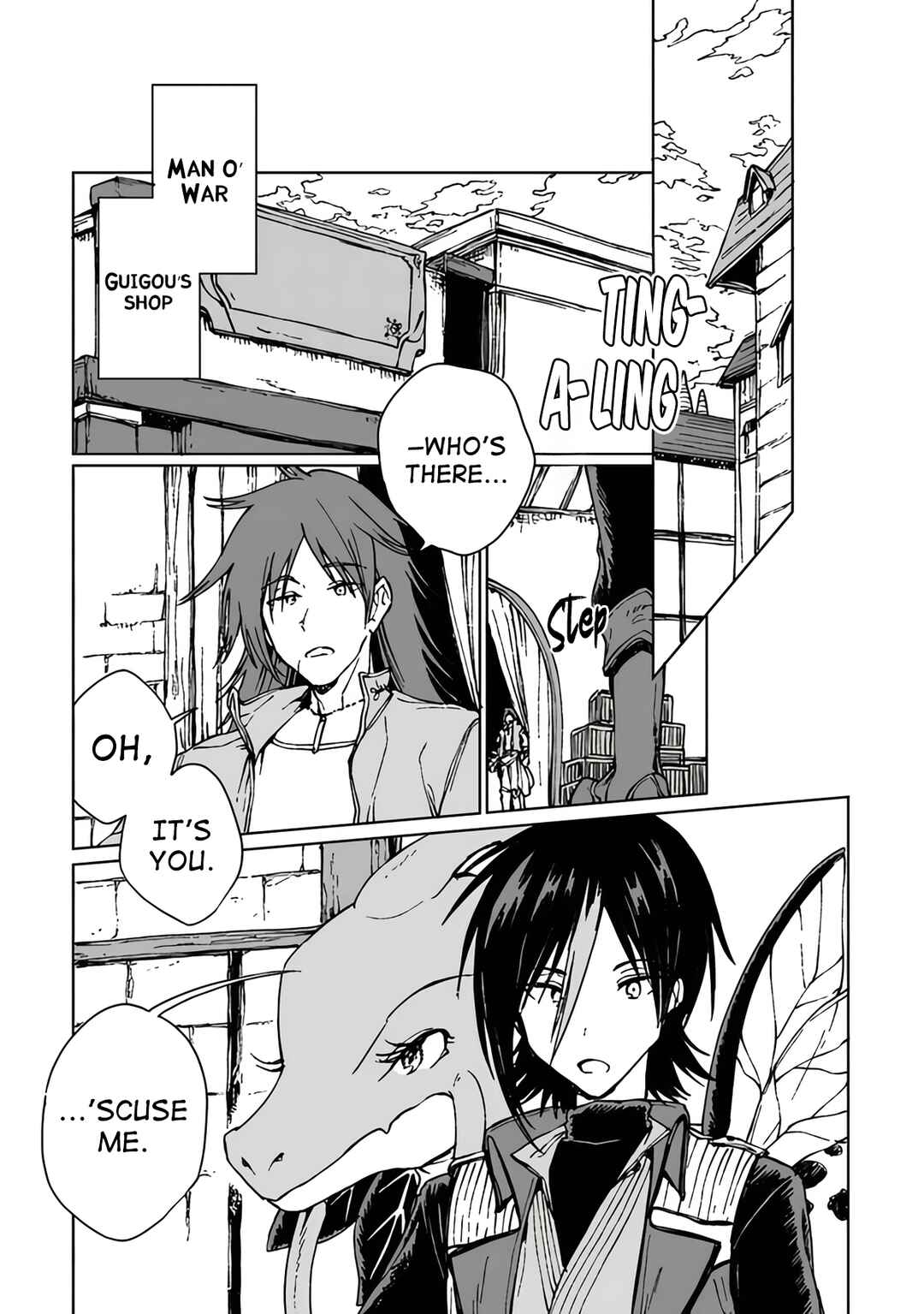 Page 4 Chapter 18 S-kyuu Guild wo Tsuihousareta kedo, Jitsu wa Ore dake Dragon no Kotoba ga Wakaru no de, Kidzuita Toki ni wa Ryuu Kishi no Chouten wo Kiwametemashita.