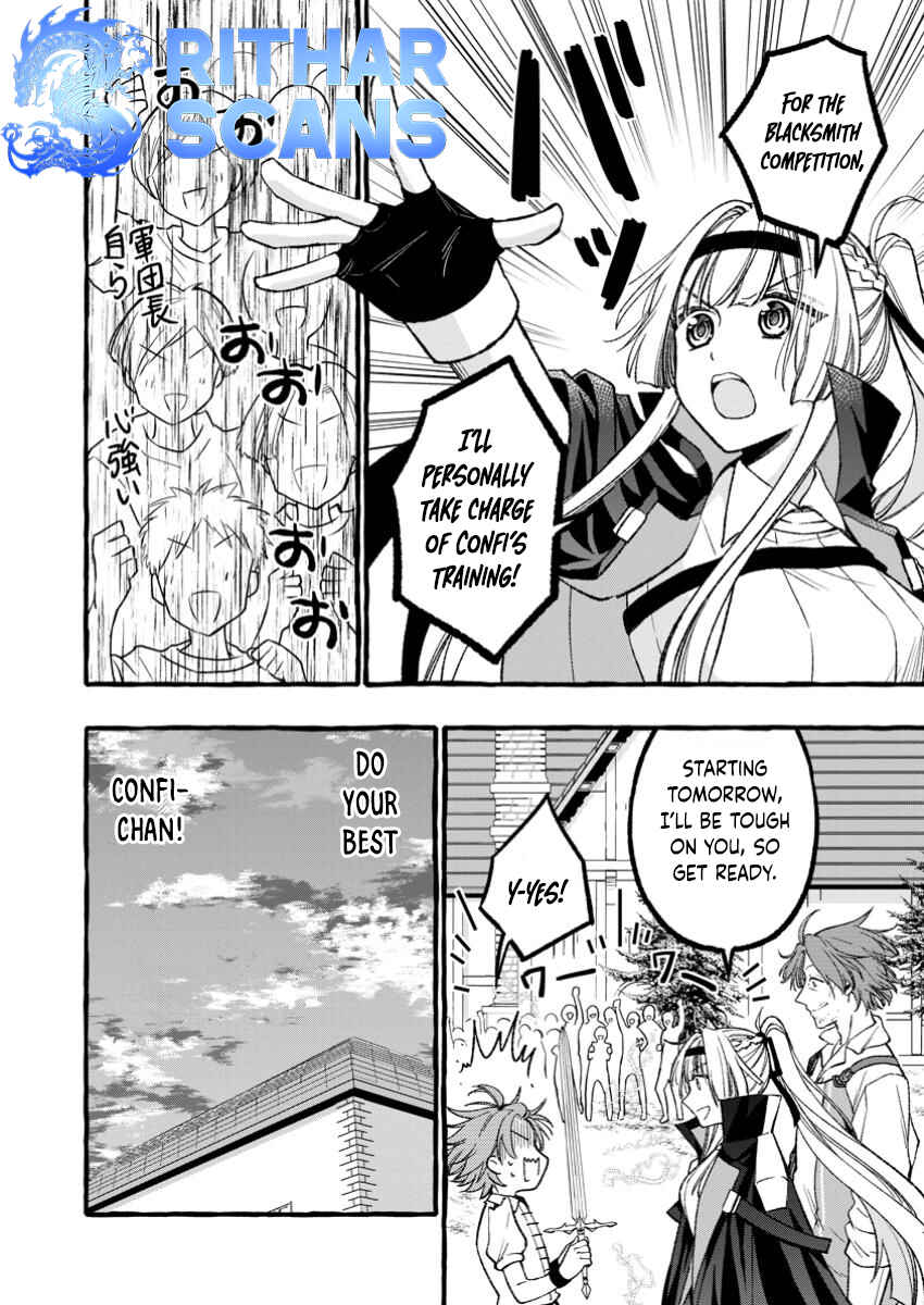 Page 10 Chapter 3.3 Tsuihou Sareta Ossan Kajishi, Nazeka Densetsu no Daimyouko ni Naru ~Mukashi Omocha no Buki o Tsukutteageta Kodomotachi ga Zenin Eiyuu ni Natteita~