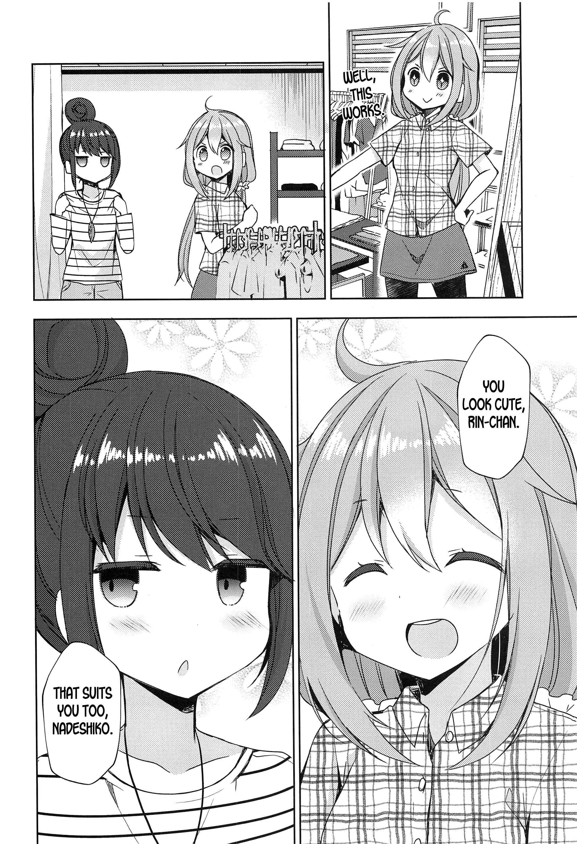 Page 10 Chapter Unknown_07bd Yuru Camp - Rin and Nadeshiko ~Preparing For Summer Camp On a City Date!~