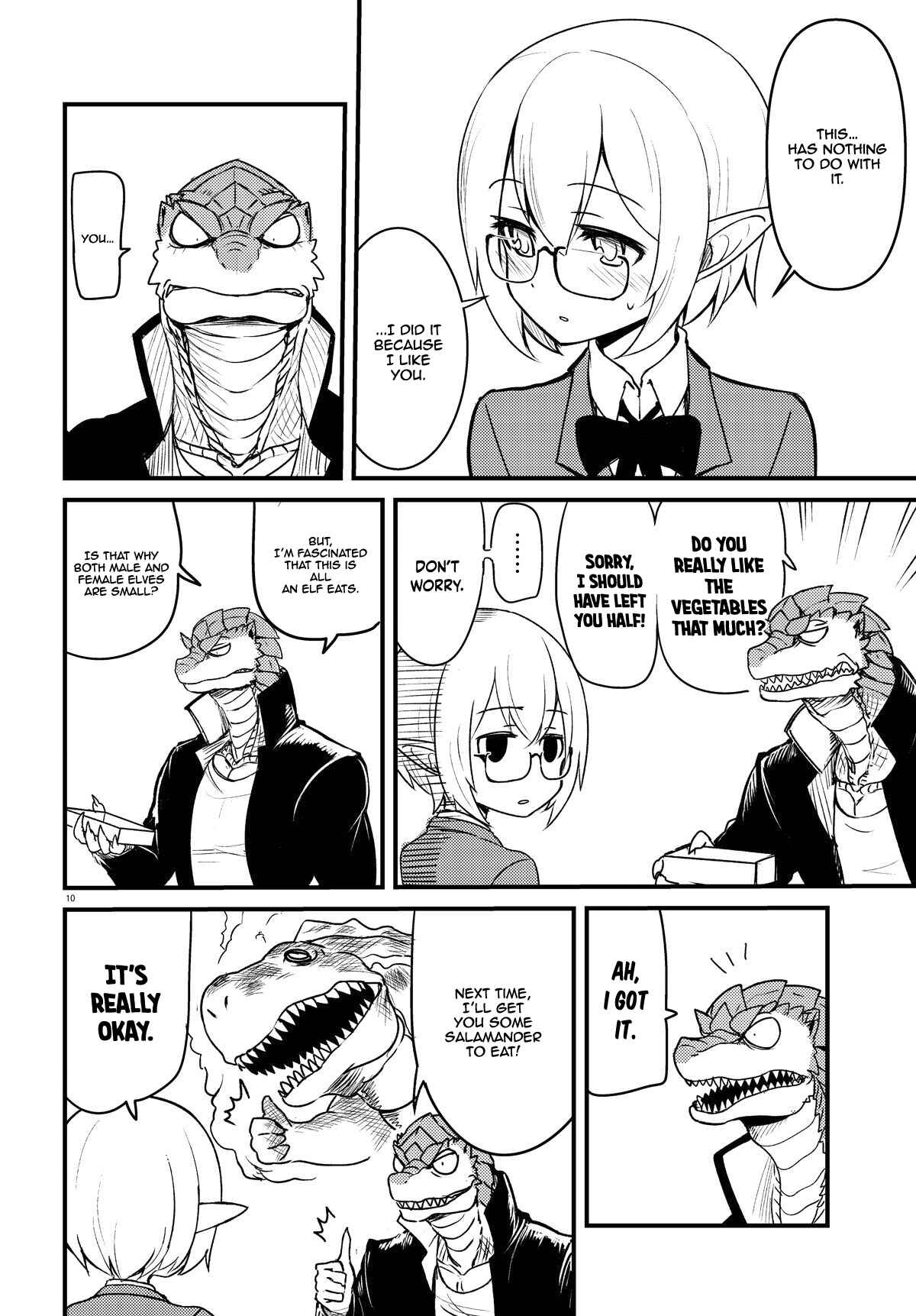 Page 10 Chapter 1 Tokage Bakuhatsu Shiro