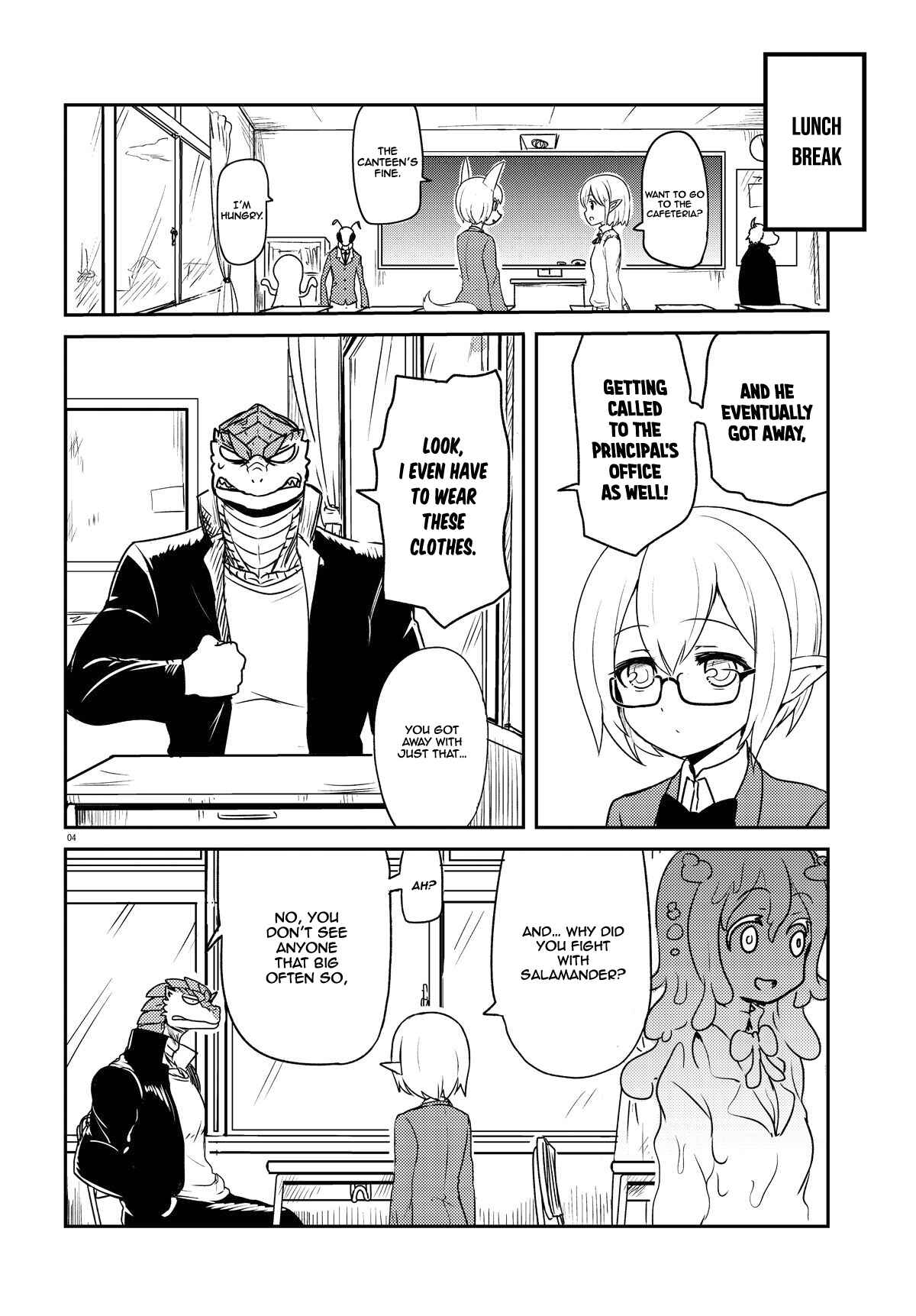 Page 4 Chapter 1 Tokage Bakuhatsu Shiro