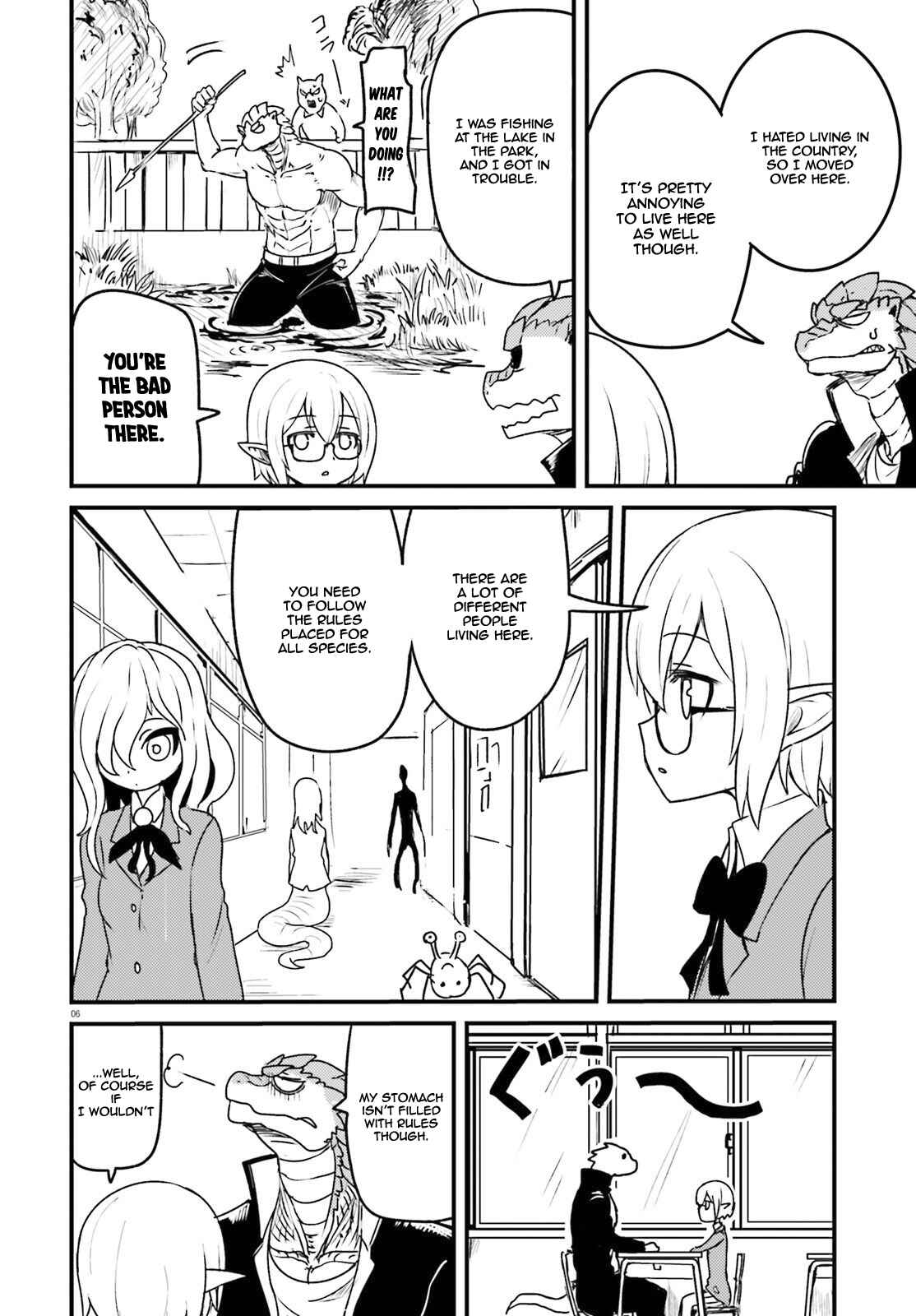 Page 6 Chapter 1 Tokage Bakuhatsu Shiro