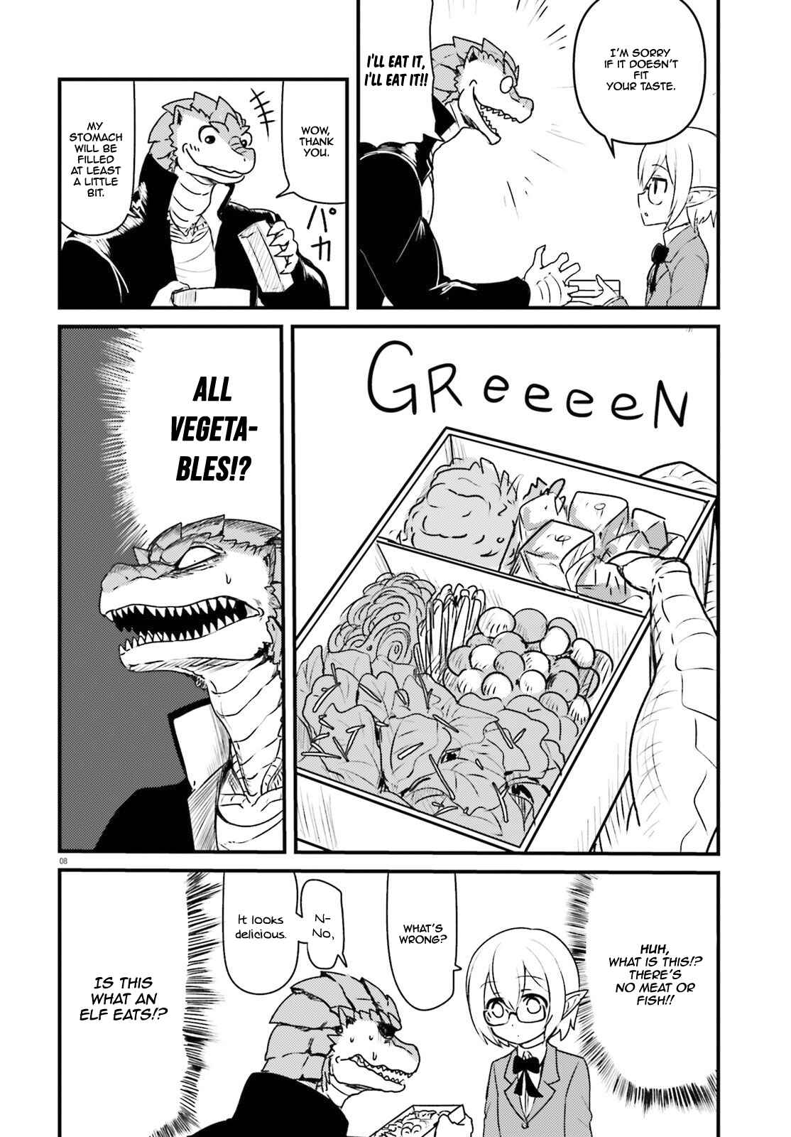 Page 8 Chapter 1 Tokage Bakuhatsu Shiro