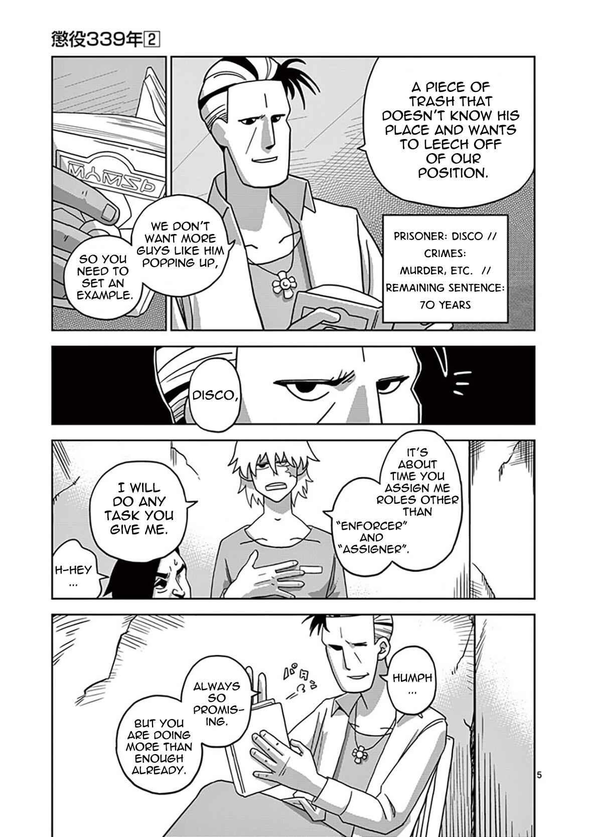 Page 5 Chapter 4.2 339 Years of Penal Servitude