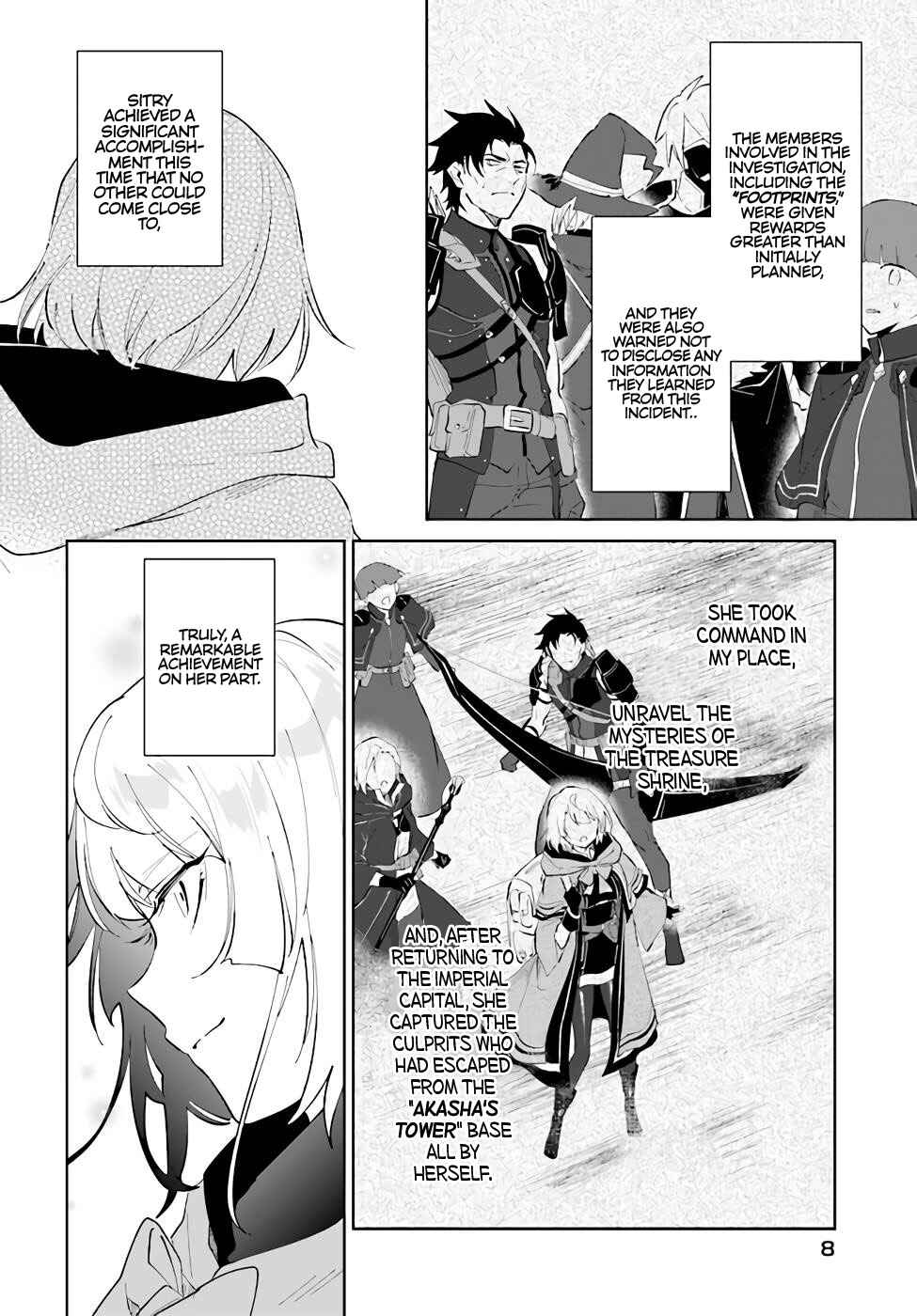 Page 9 Chapter 35 Nageki no Bourei wa Intai Shitai ~Saijaku Hunter ni Yoru Saikyou Party Ikuseijutsu~