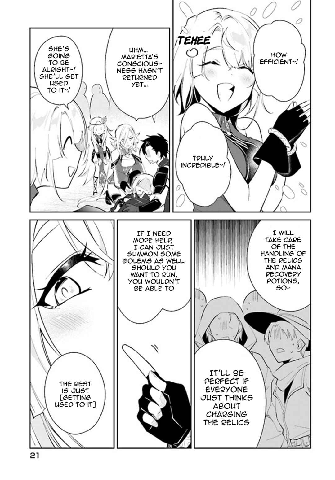Page 22 Chapter 38 Nageki no Bourei wa Intai Shitai ~Saijaku Hunter ni Yoru Saikyou Party Ikuseijutsu~