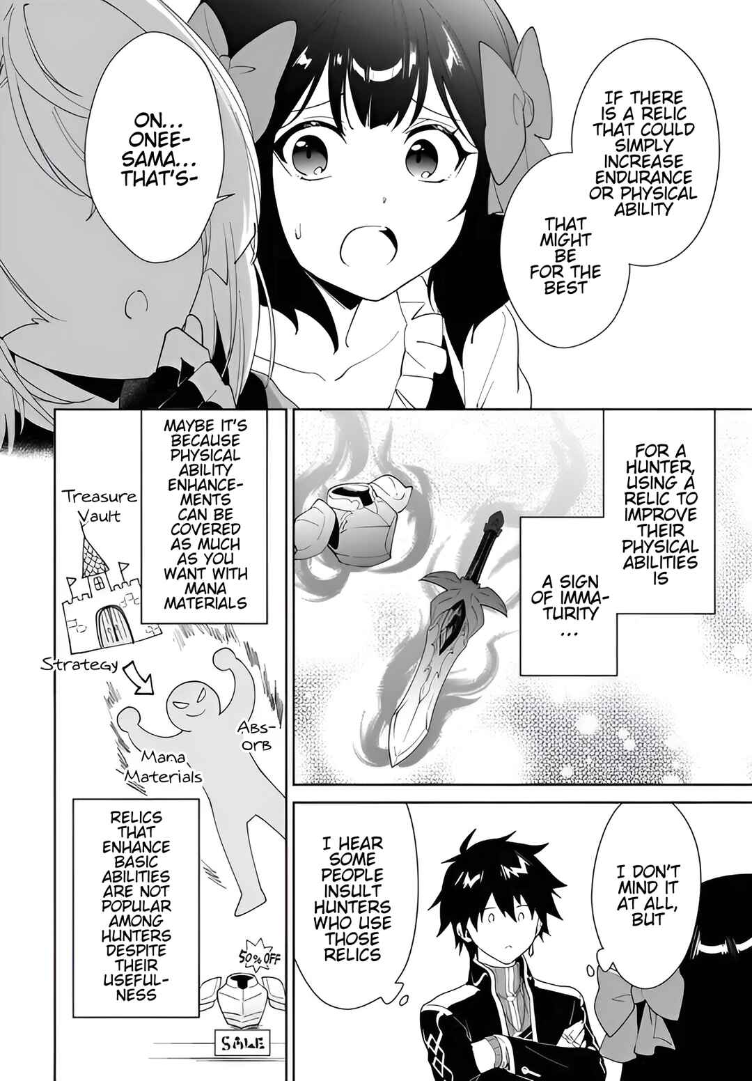 Page 3 Chapter 59.2 Nageki no Bourei wa Intai Shitai ~Saijaku Hunter ni Yoru Saikyou Party Ikuseijutsu~