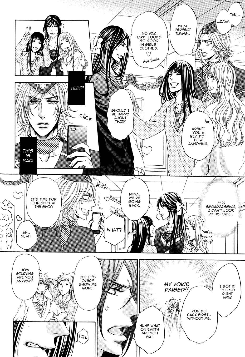 Page 8 Chapter 5 Charao-kun to Haraguro-kun no Himitsu