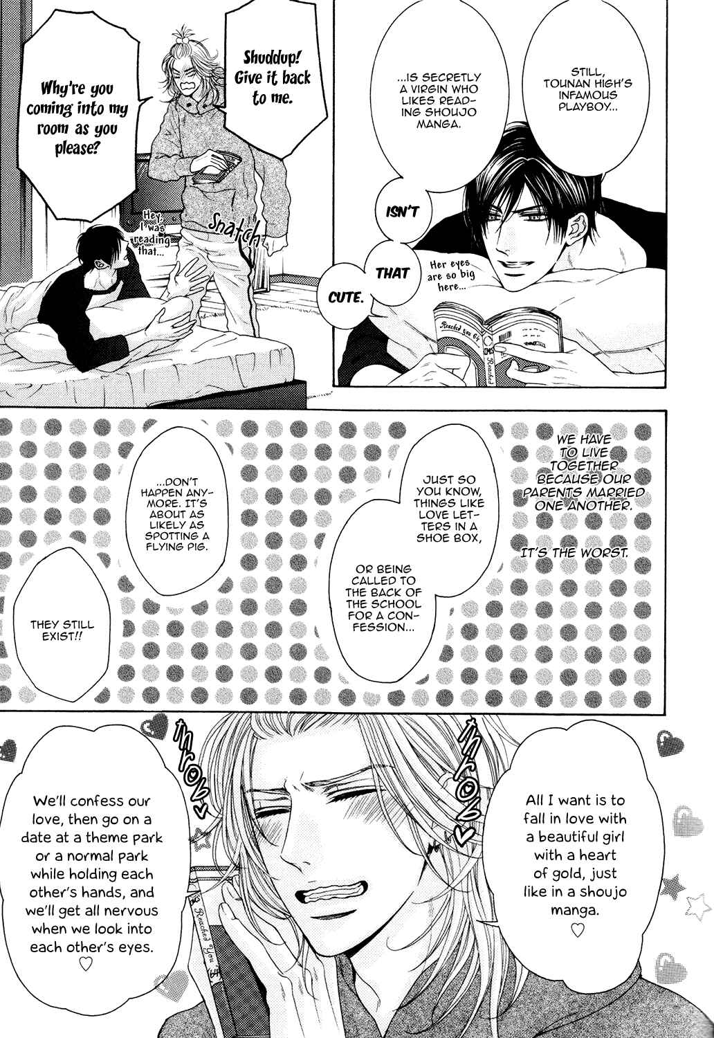 Page 5 Chapter 2 Charao-kun to Haraguro-kun no Himitsu