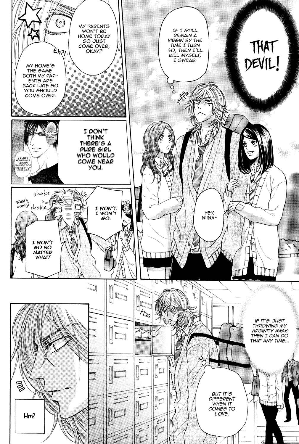 Page 8 Chapter 2 Charao-kun to Haraguro-kun no Himitsu