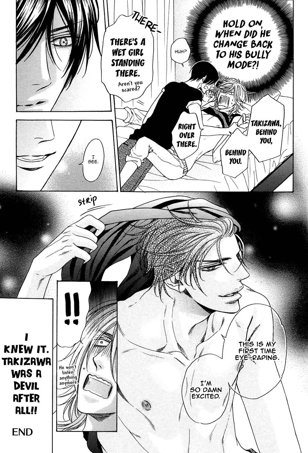 Page 10 Chapter 7.5 Charao-kun to Haraguro-kun no Himitsu