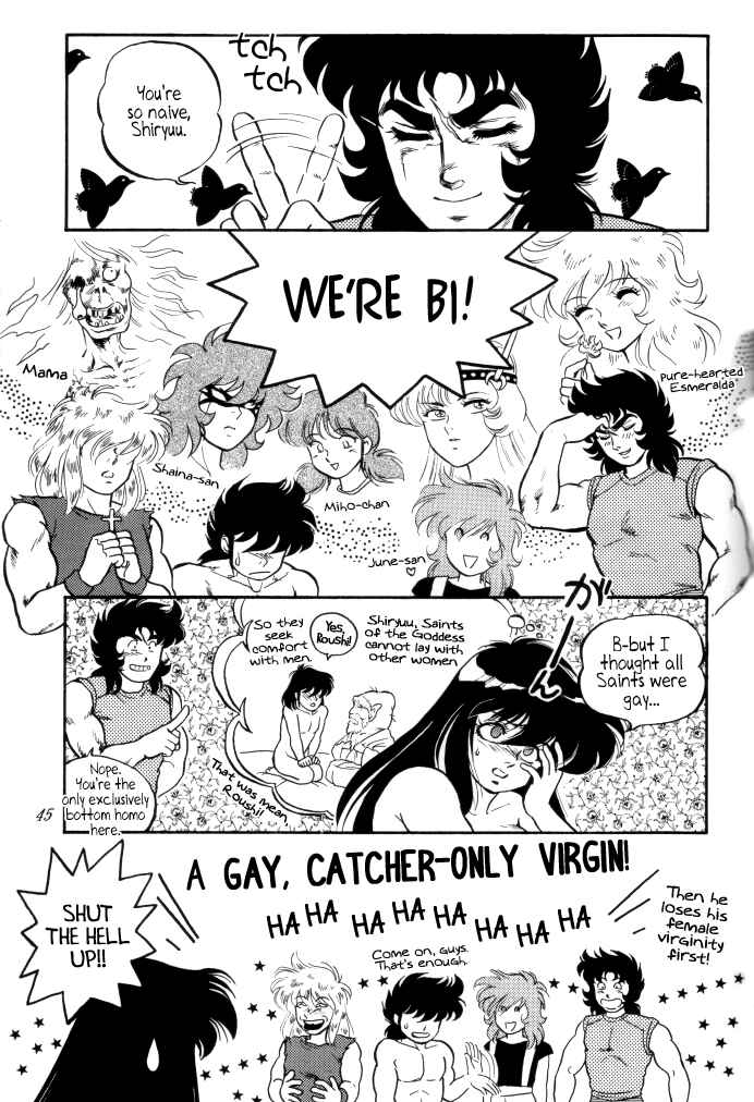 Page 43 Chapter Unknown_2dd2 Saint Seiya - Muteki Bishoujo Shiryuu-chan (Doujinshi)