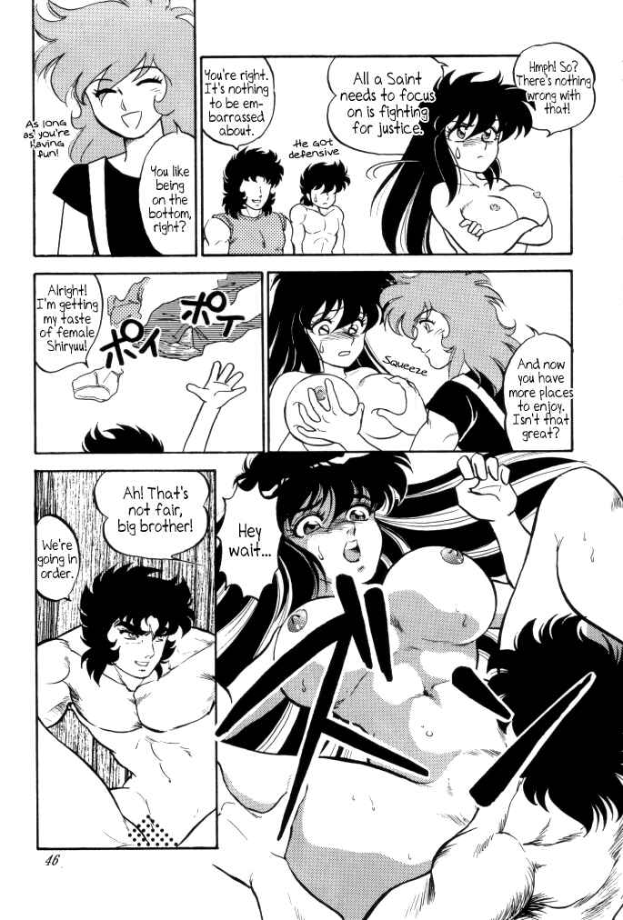 Page 44 Chapter Unknown_2dd2 Saint Seiya - Muteki Bishoujo Shiryuu-chan (Doujinshi)